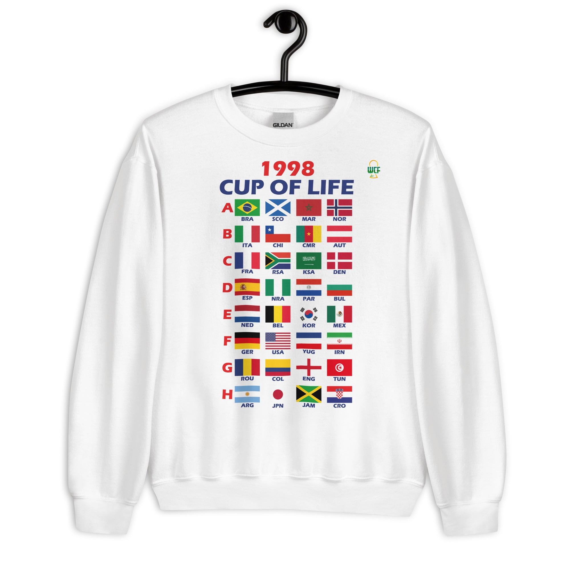 FIFA World Cup France 1998 Sweatshirt - Cup of Live