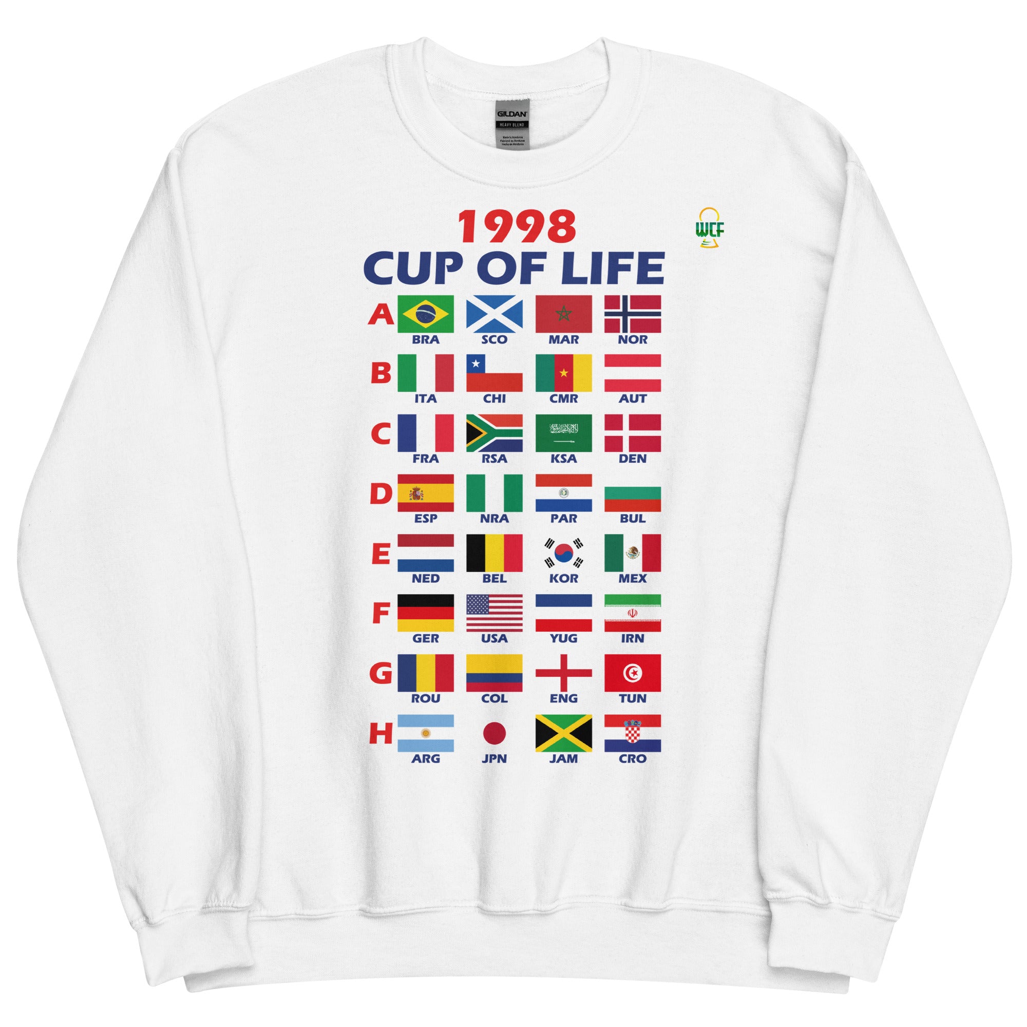FIFA World Cup France 1998 Sweatshirt - Cup of Live