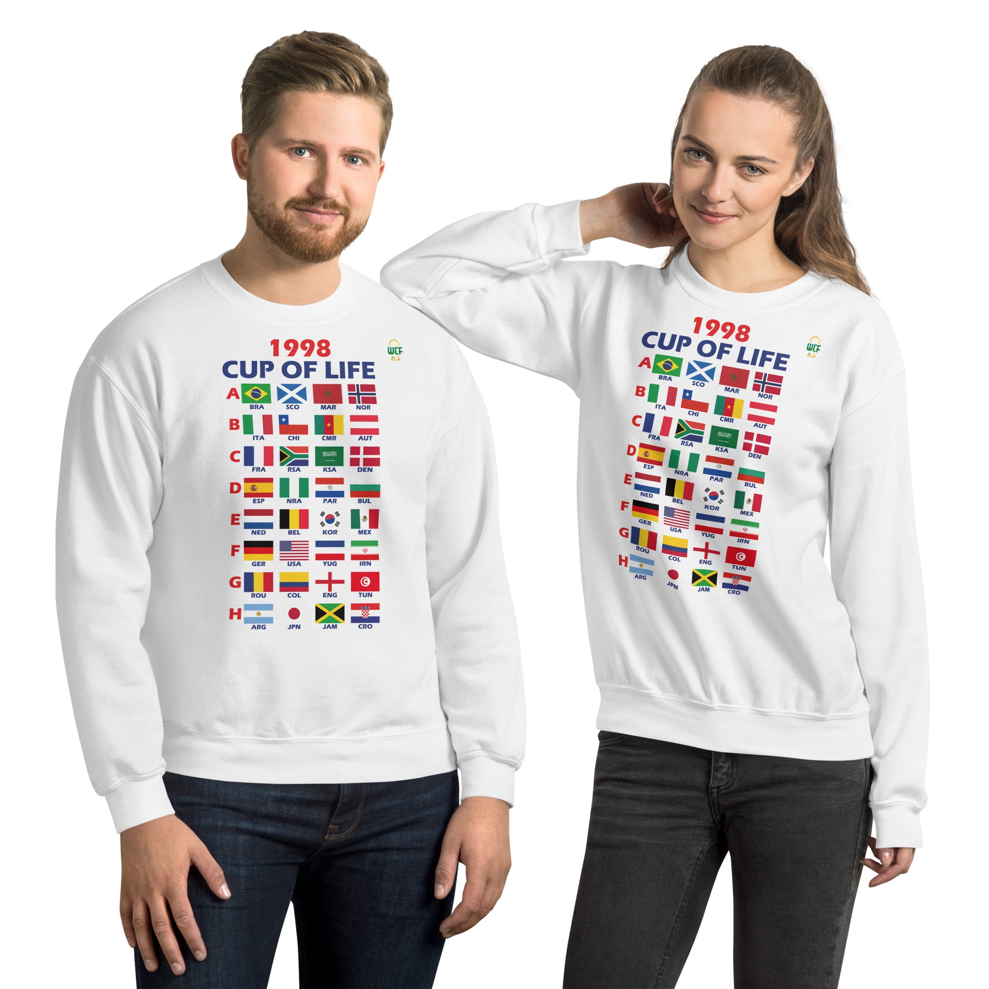 FIFA World Cup France 1998 Sweatshirt - Cup of Live