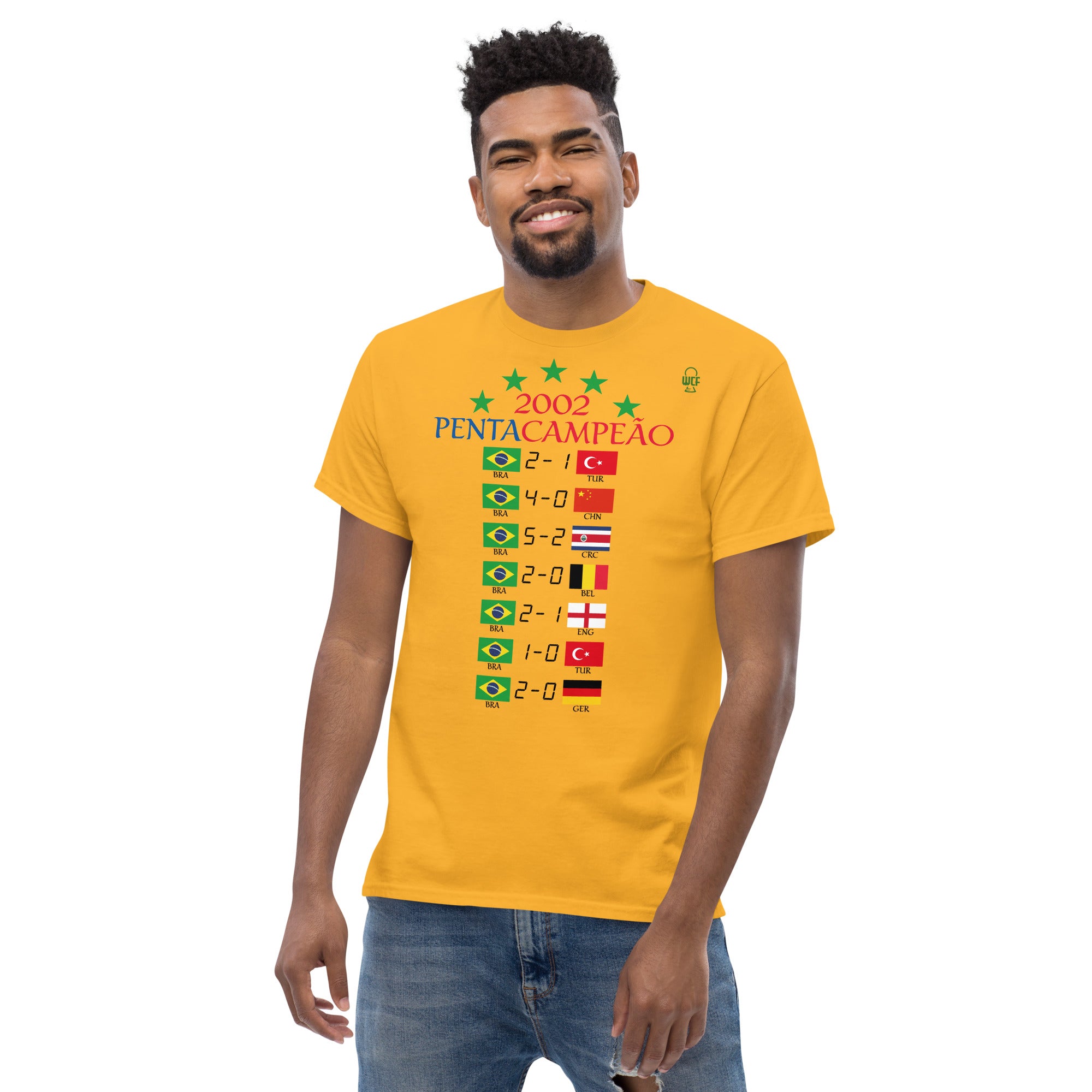 World Cup 2002 Classic T-Shirt - Road to the Glory - BRAZIL