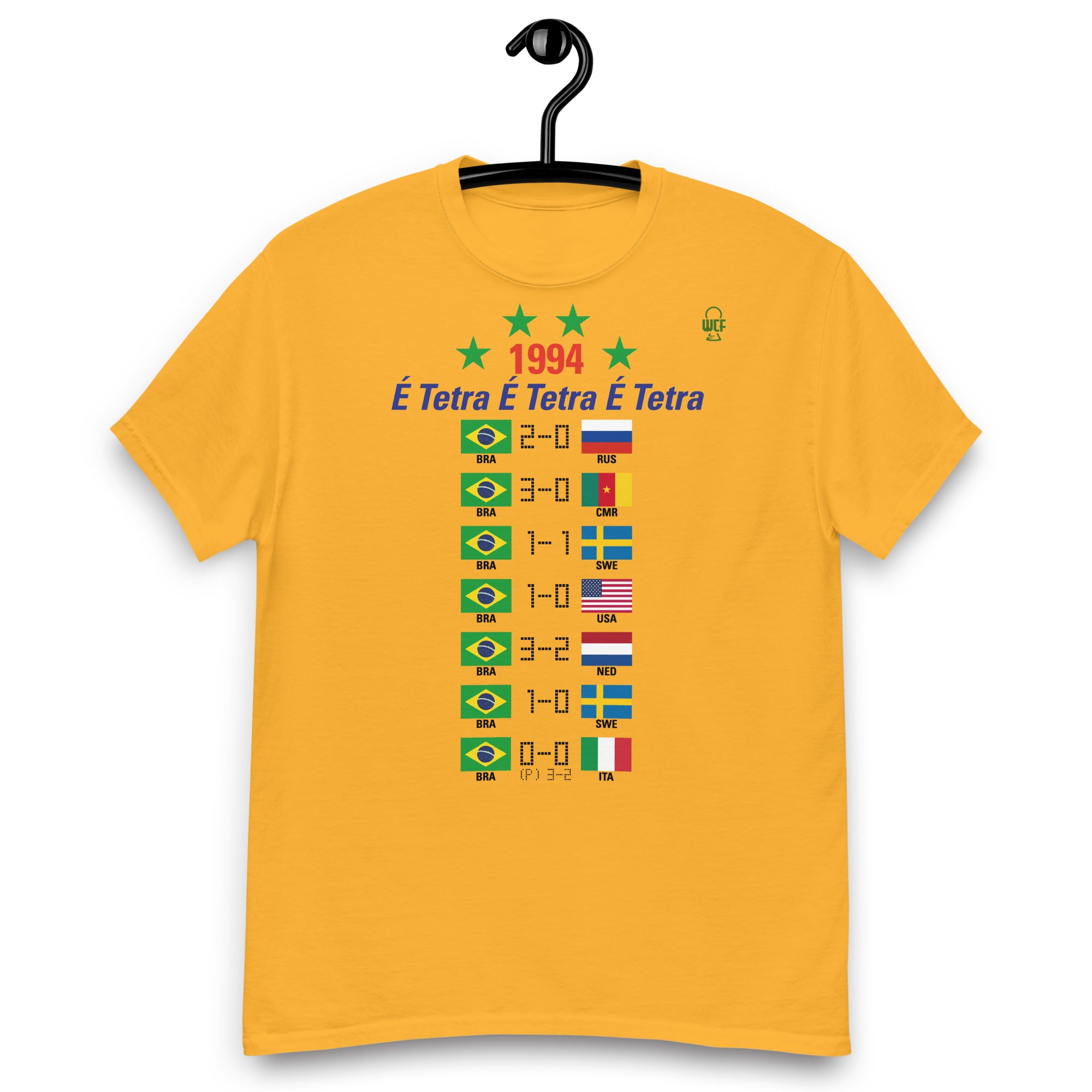 World Cup 1994 Classic T-Shirt - Road to the Glory - BRAZIL