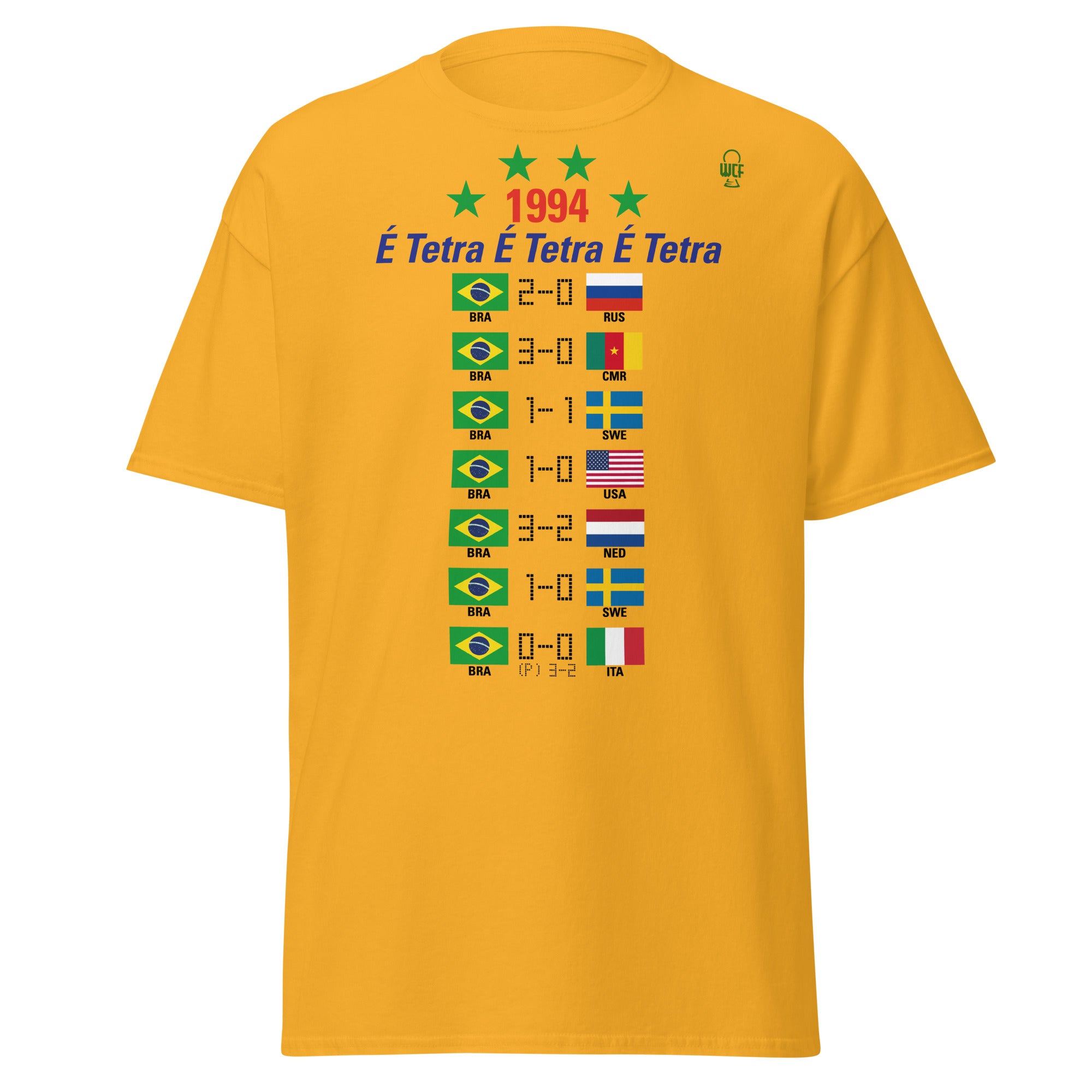 World Cup 1994 Classic T-Shirt - Road to the Glory - BRAZIL