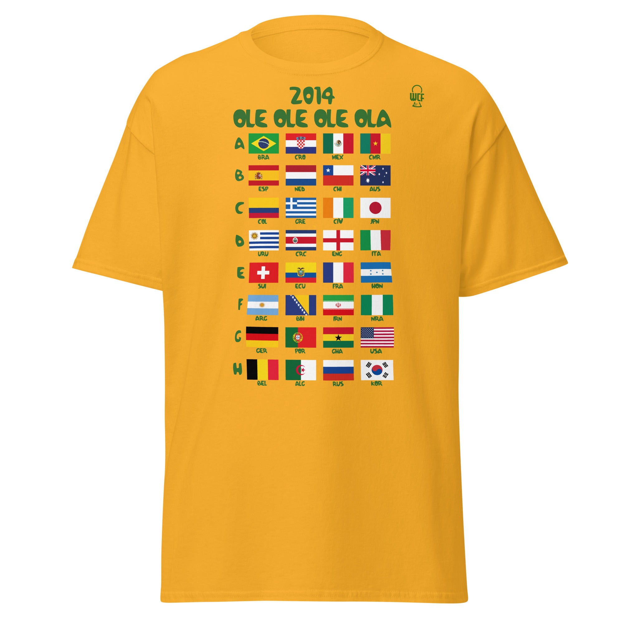 FIFA World Cup Brazil 2014 Classic T-Shirt - OLE OLE OLE OLA