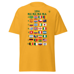 FIFA World Cup Brazil 2014 Classic T-Shirt - OLE OLE OLE OLA