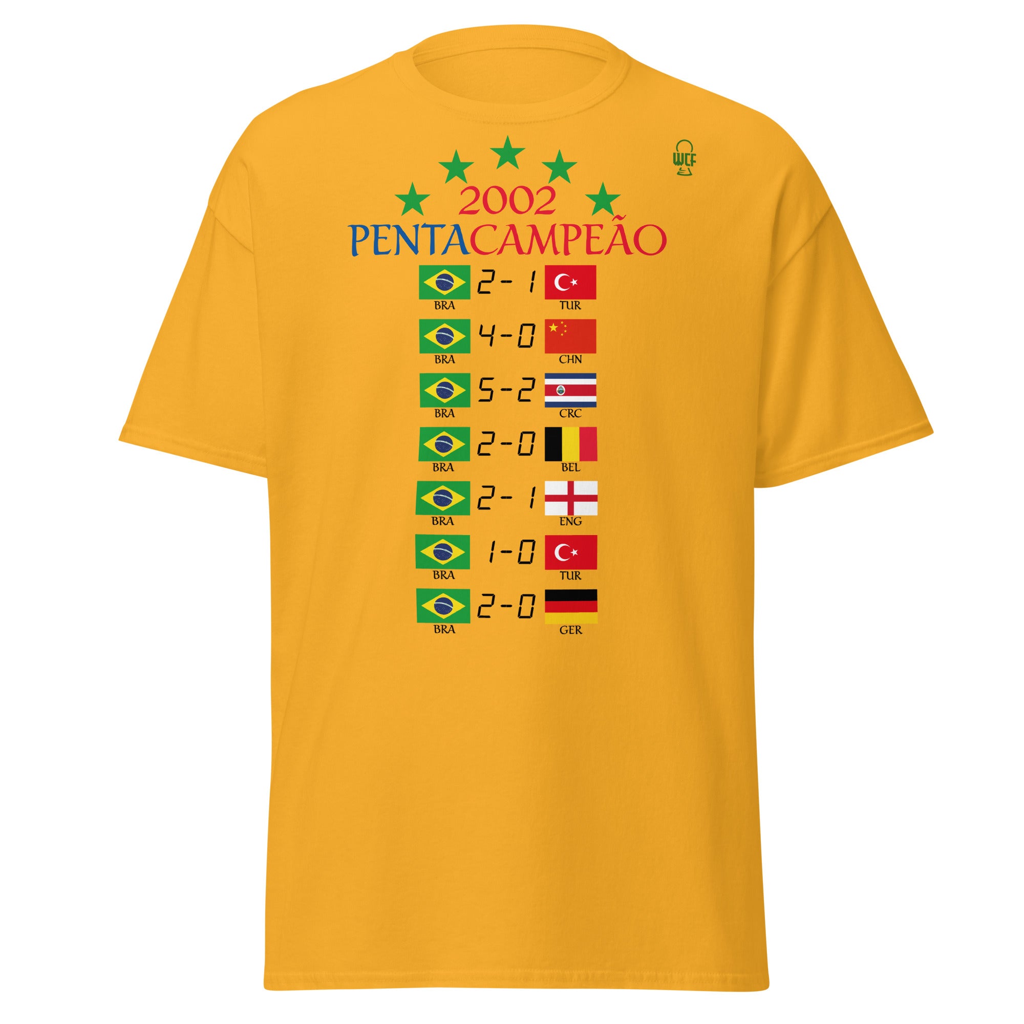World Cup 2002 Classic T-Shirt - Road to the Glory - BRAZIL