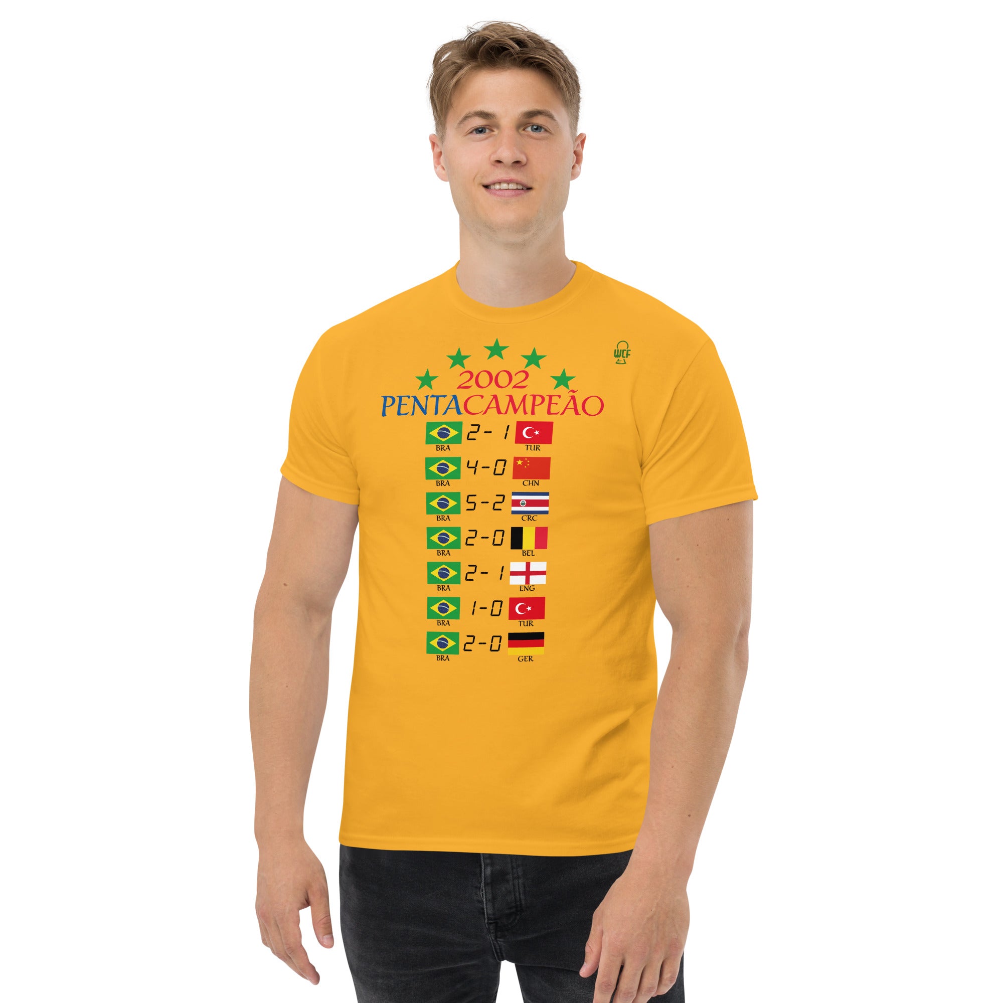 World Cup 2002 Classic T-Shirt - Road to the Glory - BRAZIL