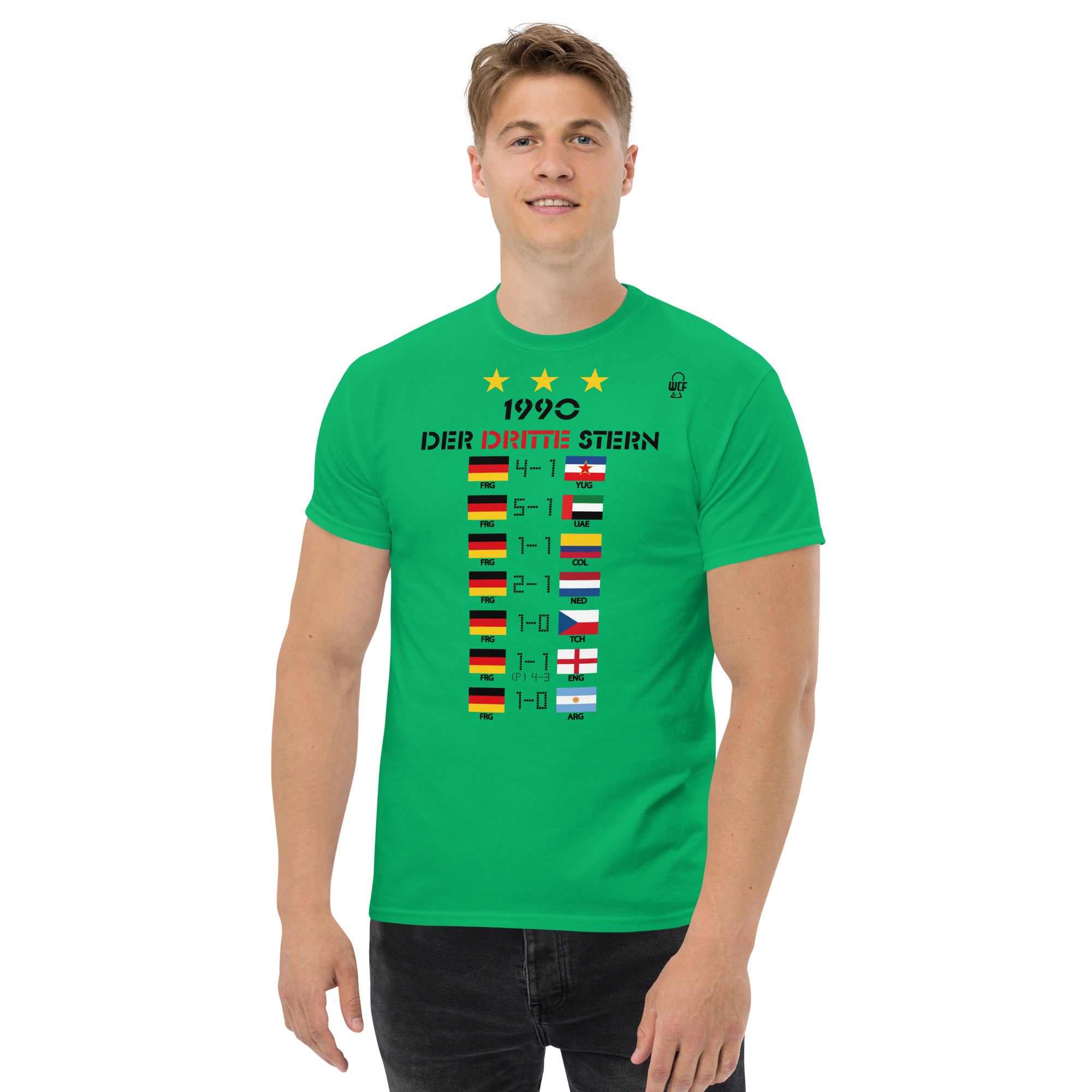 World Cup 1990 Classic T Shirt Road to the Glory WEST GERMANY