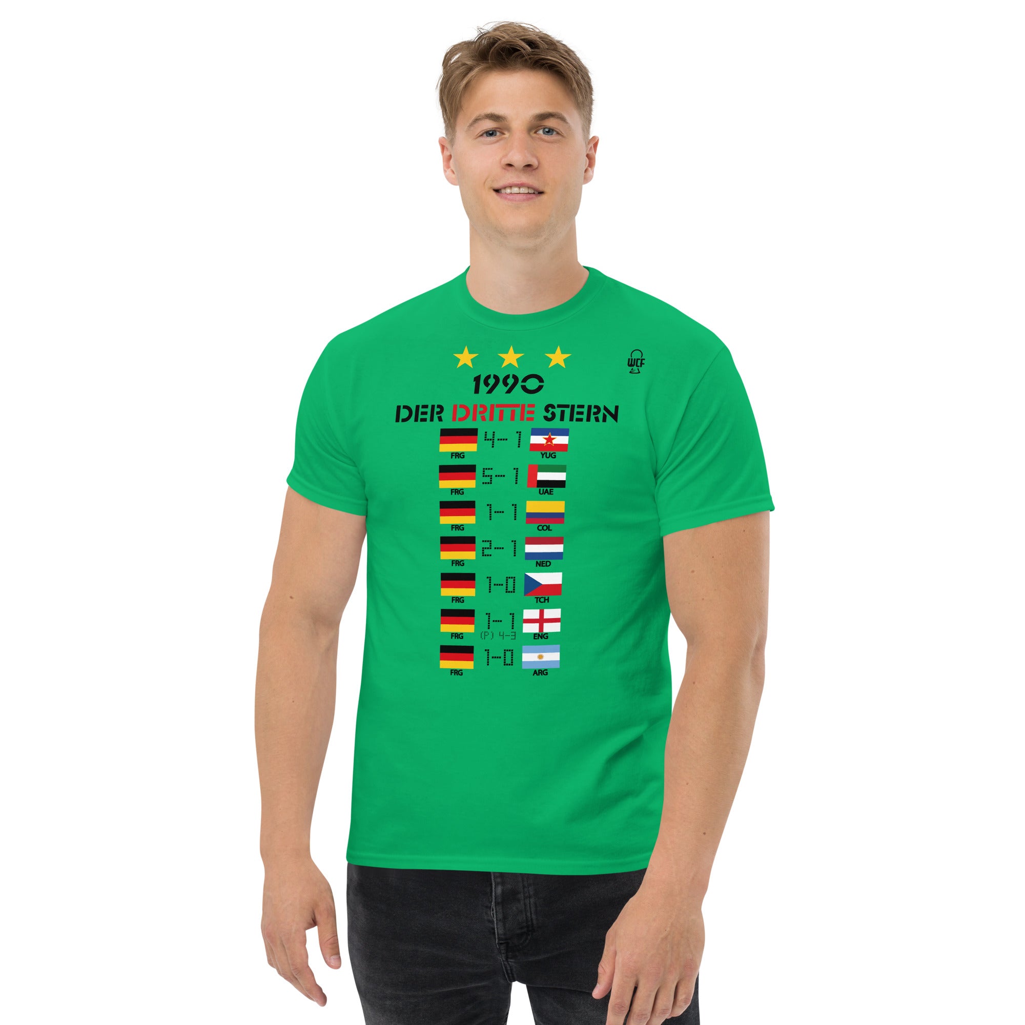 World Cup 1990 Classic T-Shirt - Road to the Glory - WEST GERMANY