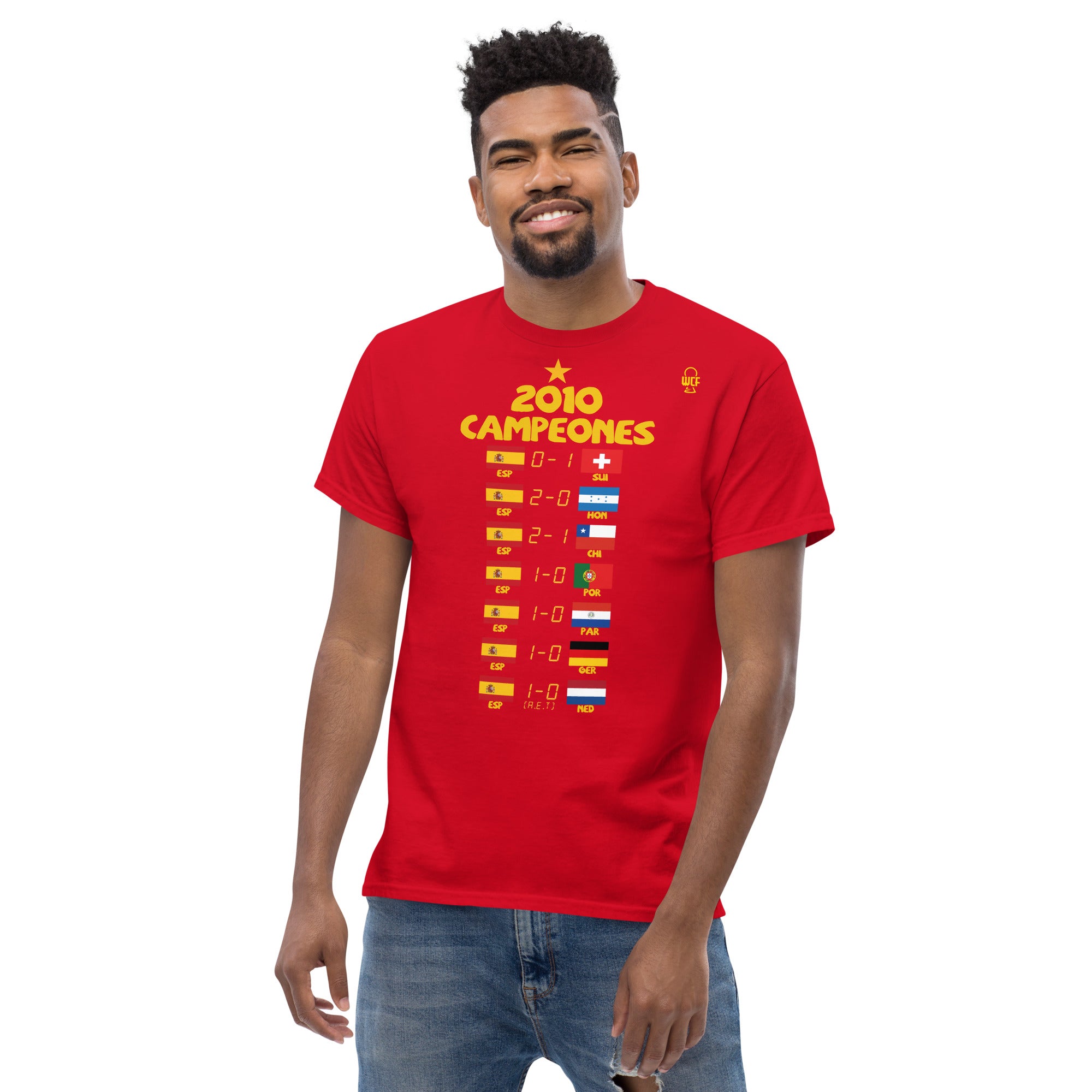 World Cup 2010 Classic T-Shirt - Road to the Glory - Spain