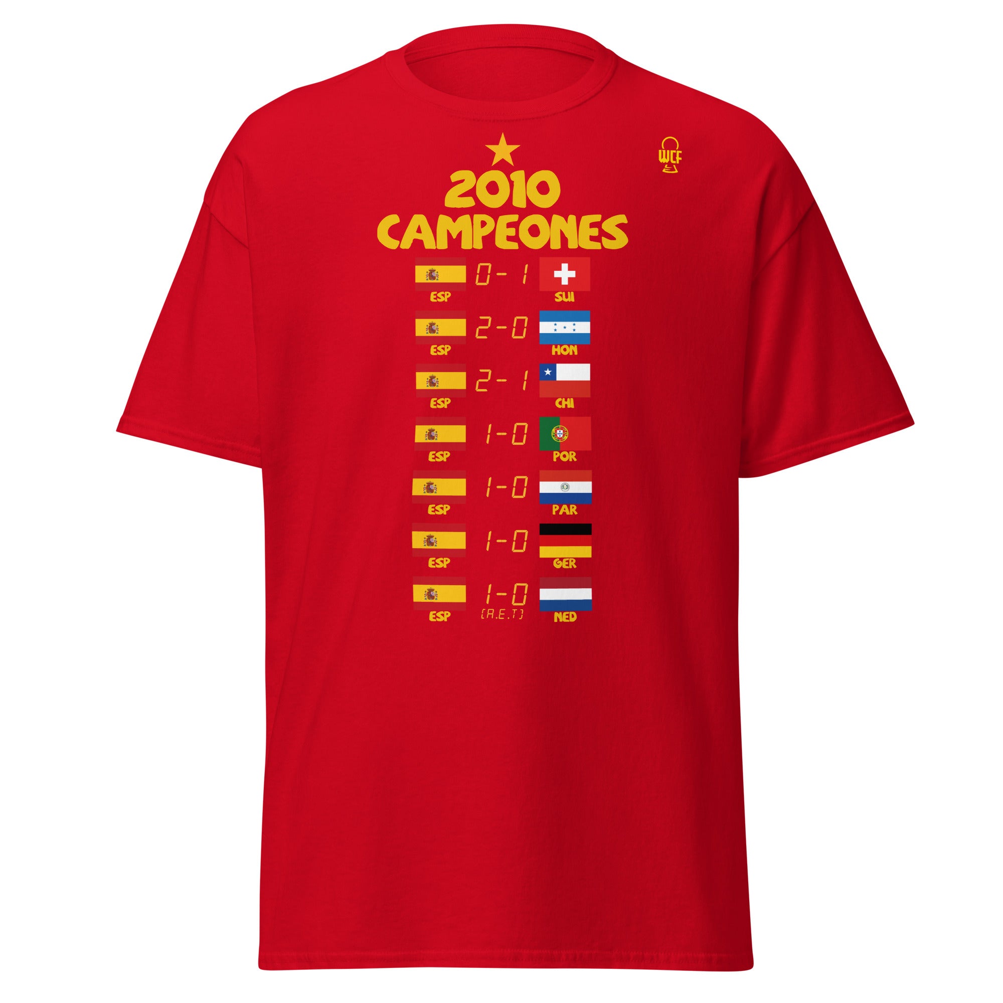 World Cup 2010 Classic T-Shirt - Road to the Glory - Spain