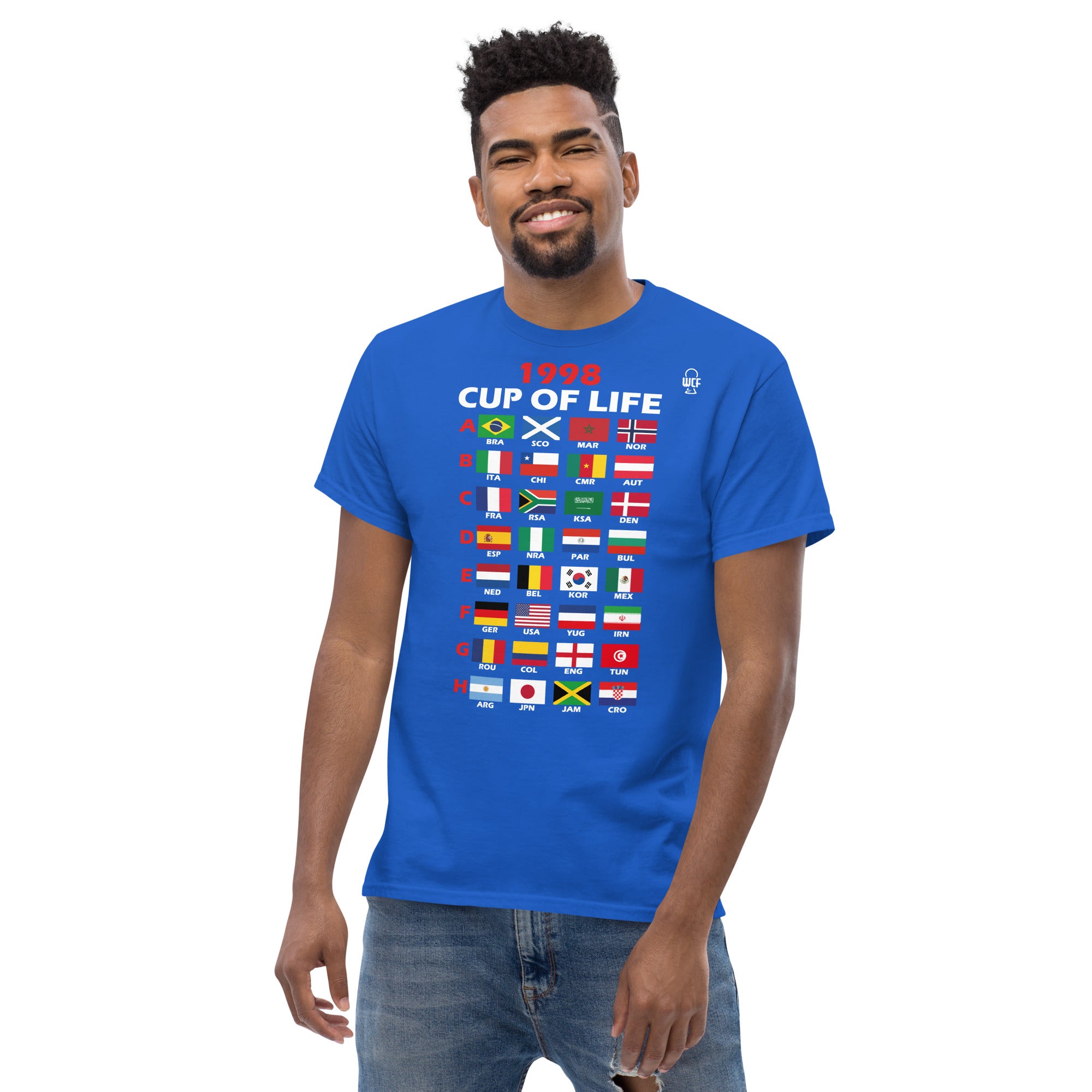 FIFA World Cup France 1998 Classic T-Shirt - CUP OF LIVE