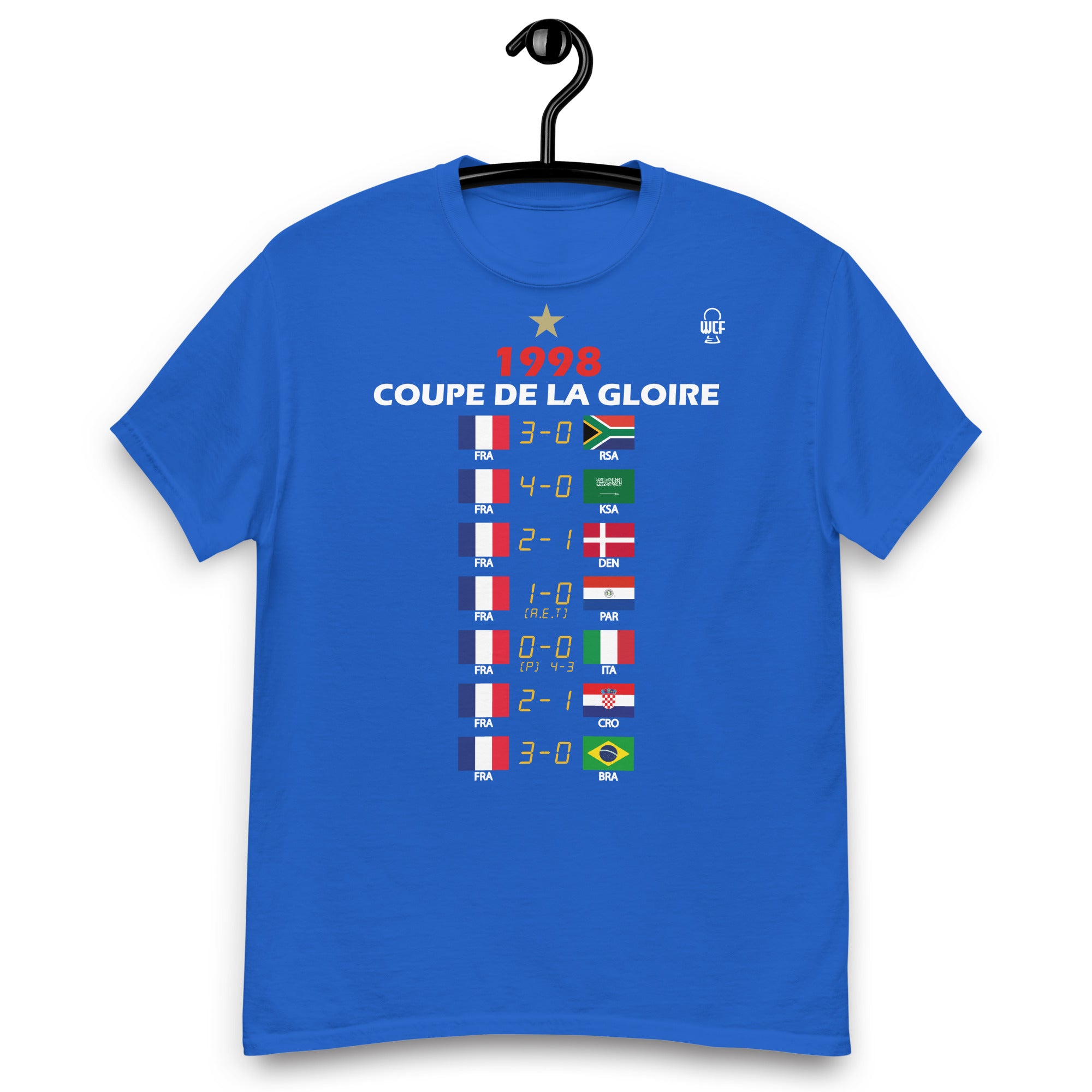 World Cup 1998 Classic T-Shirt - Road to the Glory - FRANCE