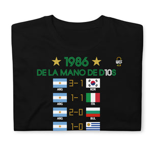 World Cup 1986 Softstyle T-Shirt - Road to the Glory - ARGENTINA