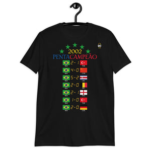 World Cup 2002 Softstyle T-Shirt - Road to the Glory - BRASIL