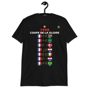 World Cup 1998 Softstyle T-Shirt - Road to the Glory - FRANCE
