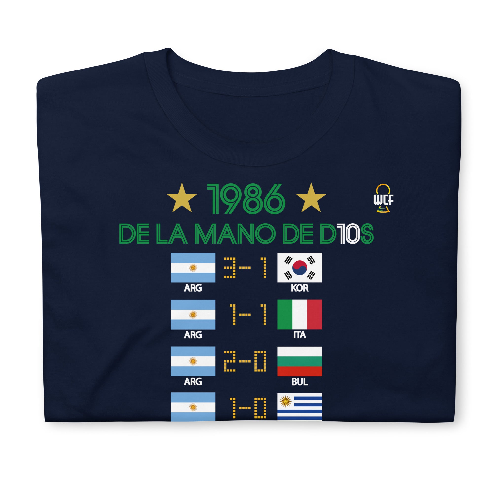 World Cup 1986 Softstyle T-Shirt - Road to the Glory - ARGENTINA