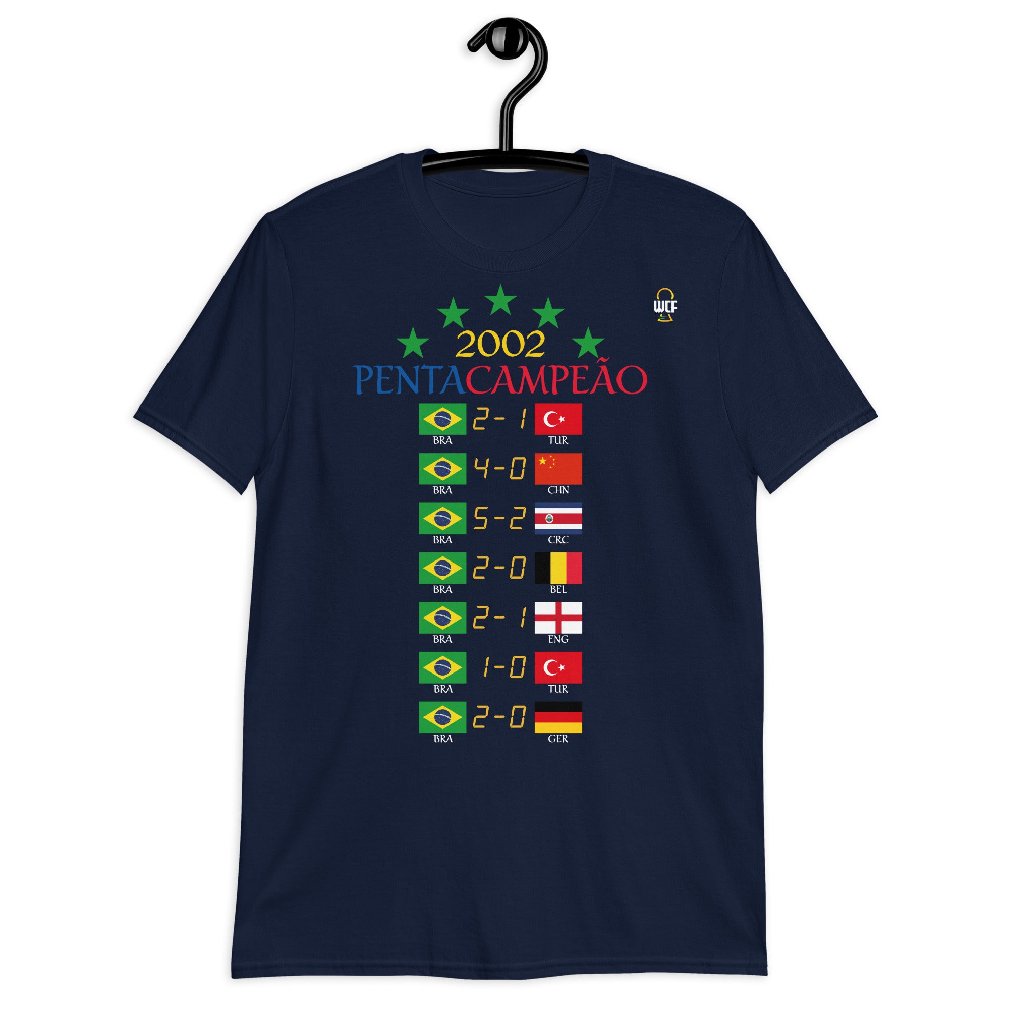 World Cup 2002 Softstyle T-Shirt - Road to the Glory - BRASIL