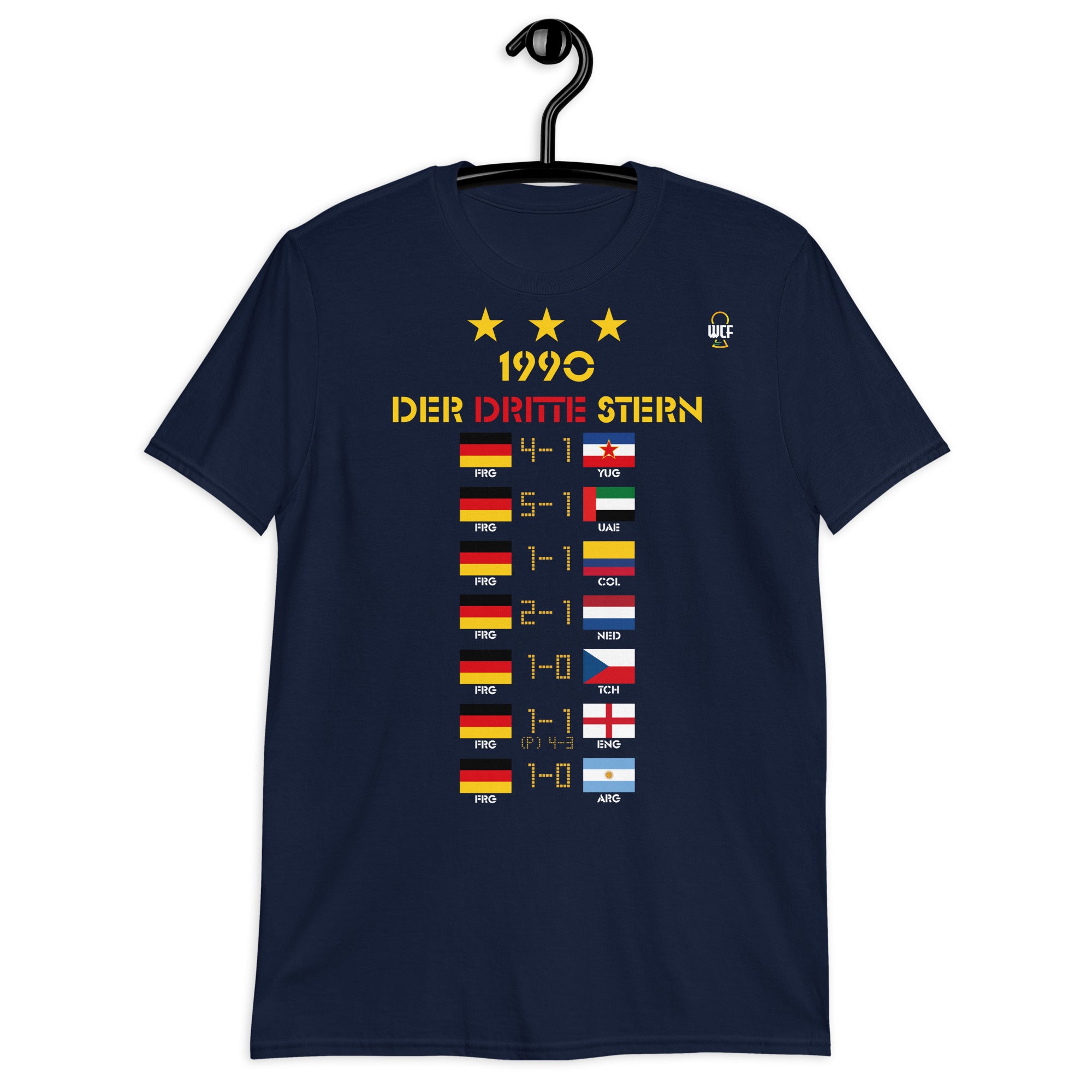 World Cup 1990 Softstyle T-Shirt - Road to the Glory - WEST GERMANY
