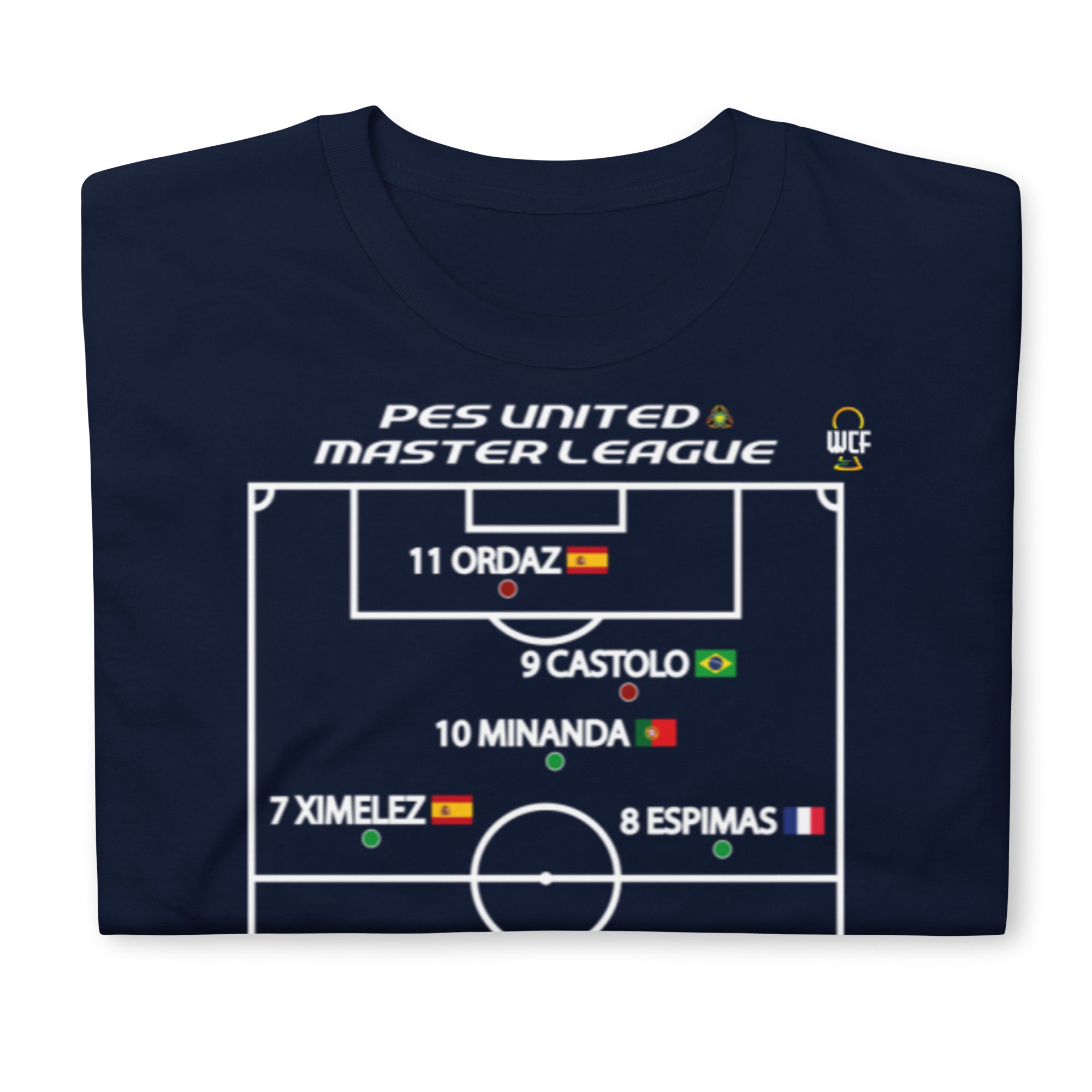 Pro Evolution Soccer Master League Lineup T-Shirt - PES United