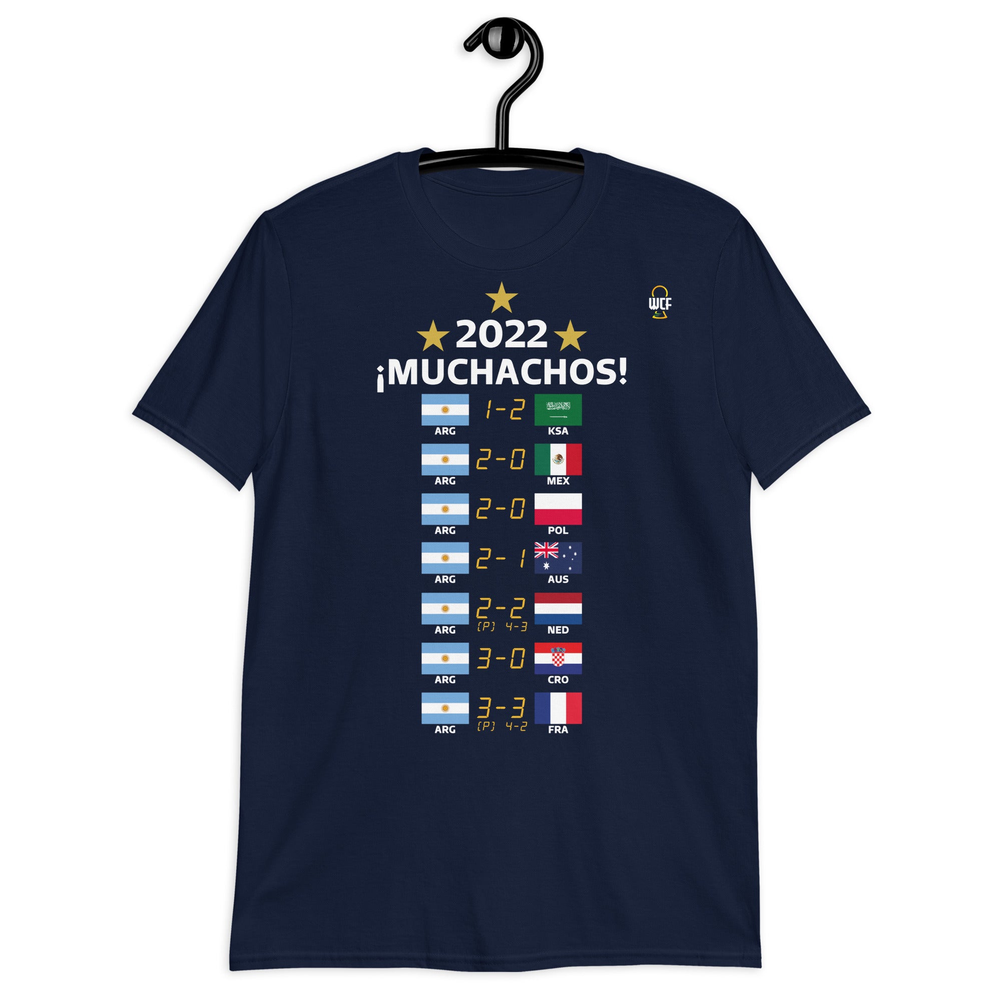 World Cup 2022 Softstyle T-Shirt - Road to the Glory - ARGENTINA