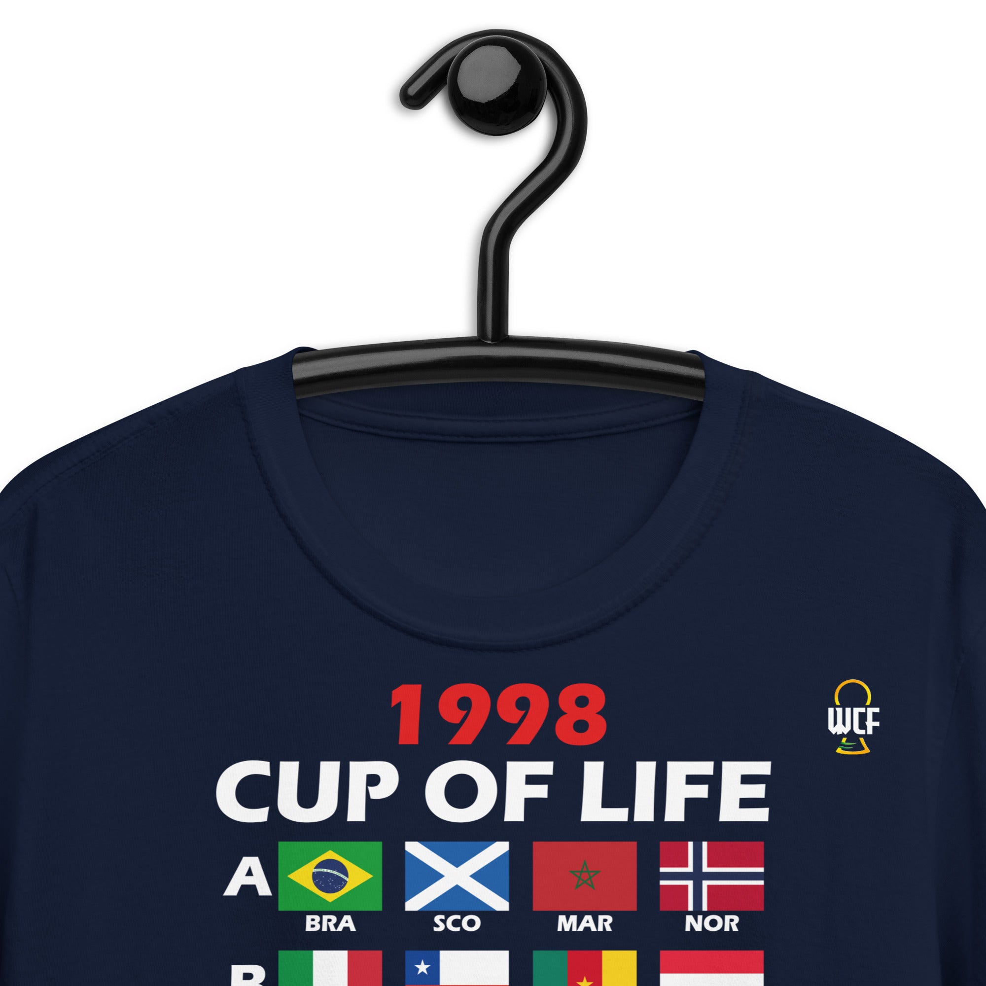 FIFA World Cup France 1998 Softstyle T-Shirt - CUP OF LIVE