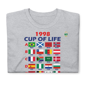 FIFA World Cup France 1998 Softstyle T-Shirt - CUP OF LIVE