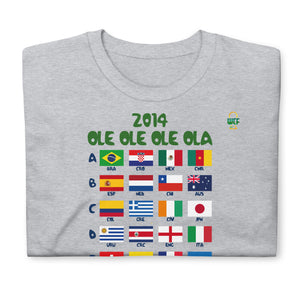 FIFA World Cup Brazil 2014 Softstyle T-Shirt - OLE OLE OLE OLA