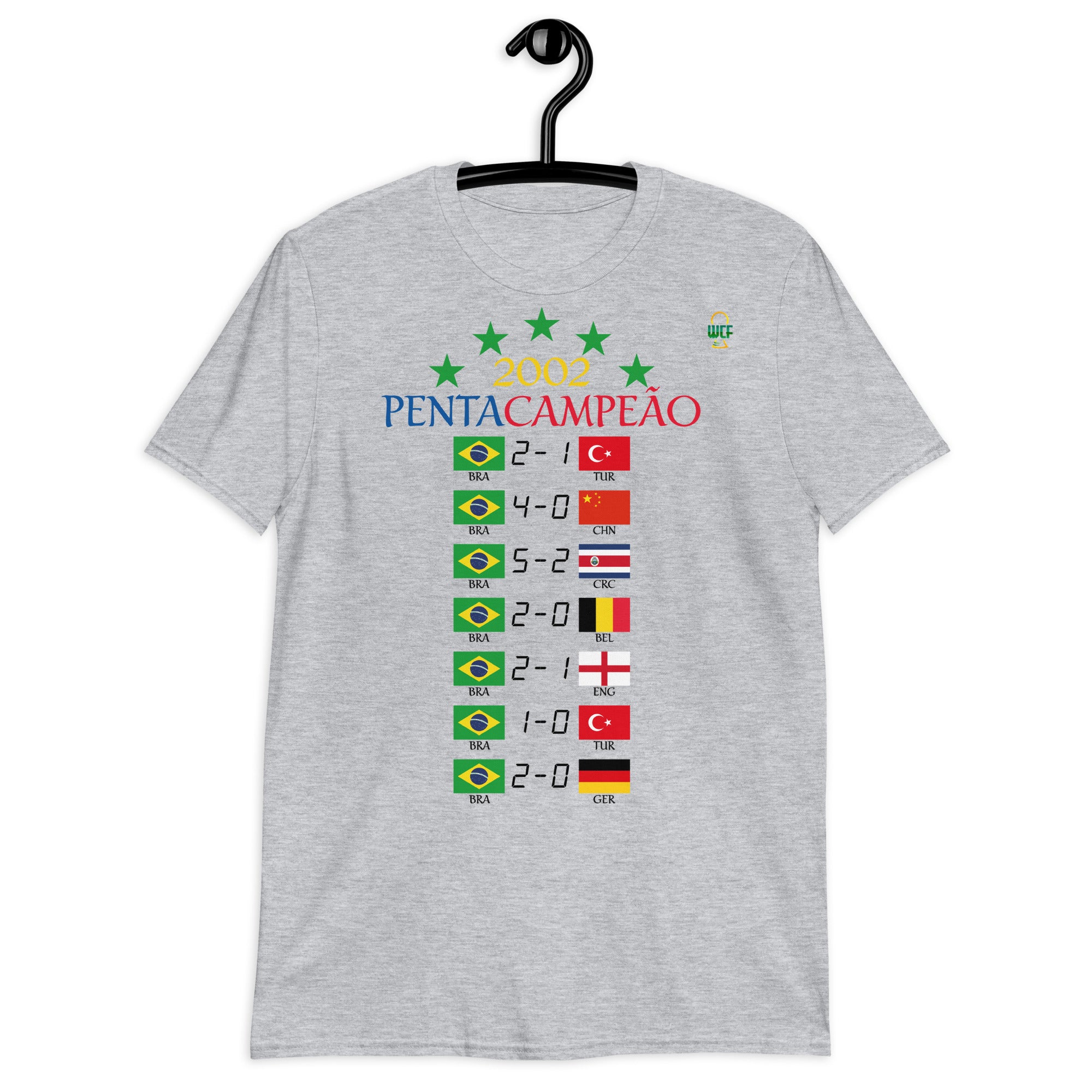 World Cup 2002 Softstyle T-Shirt - Road to the Glory - BRASIL