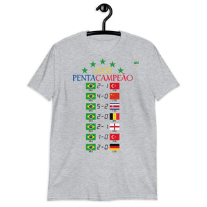 World Cup 2002 Softstyle T-Shirt - Road to the Glory - BRASIL