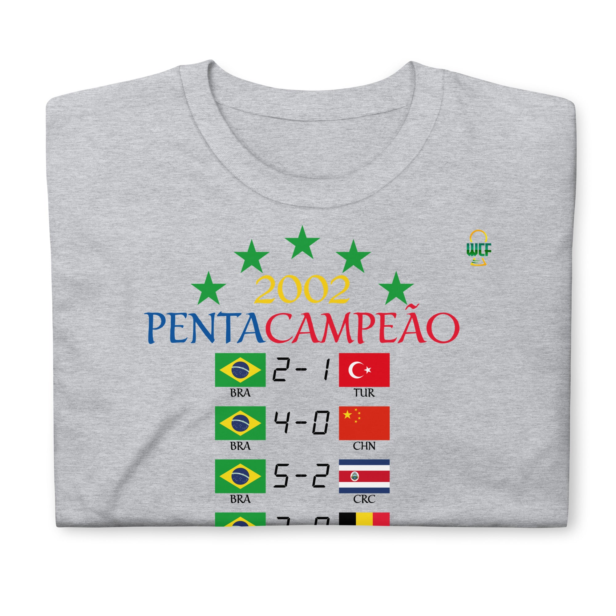 World Cup 2002 Softstyle T-Shirt - Road to the Glory - BRASIL