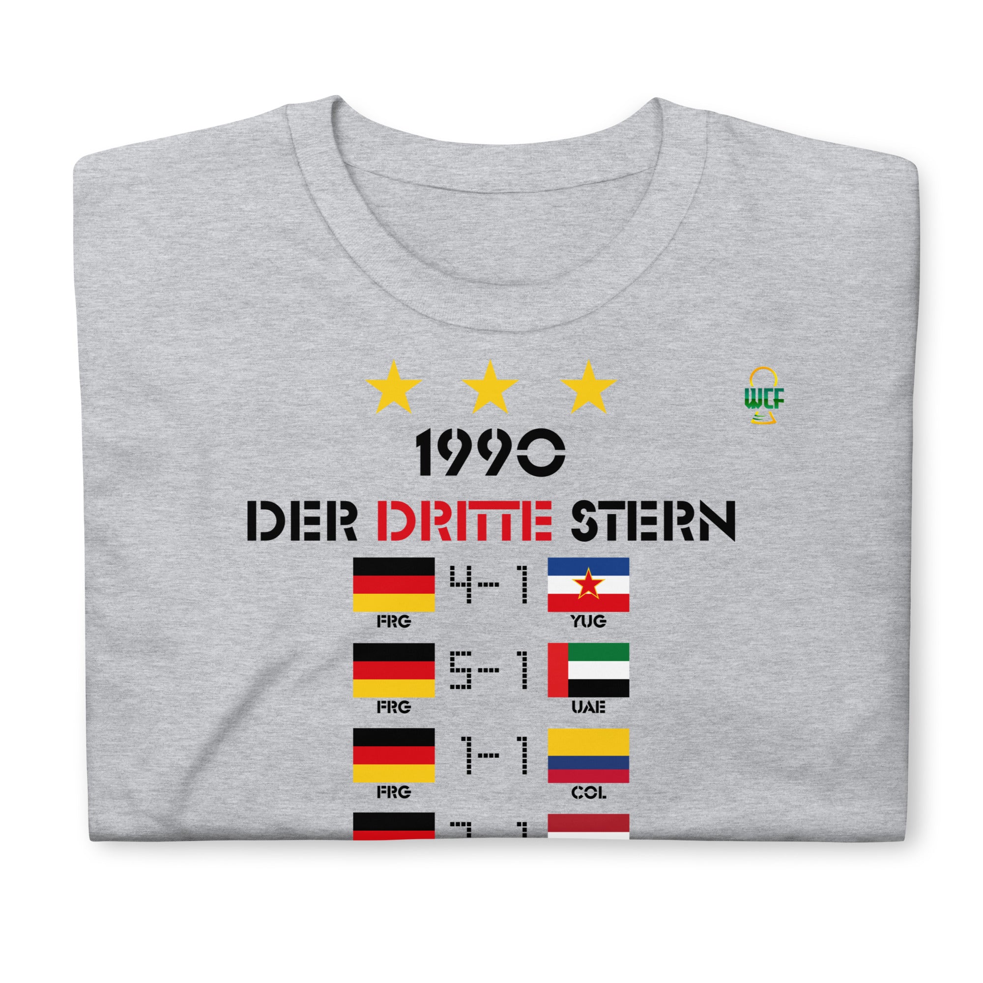 World Cup 1990 Softstyle T-Shirt - Road to the Glory - WEST GERMANY