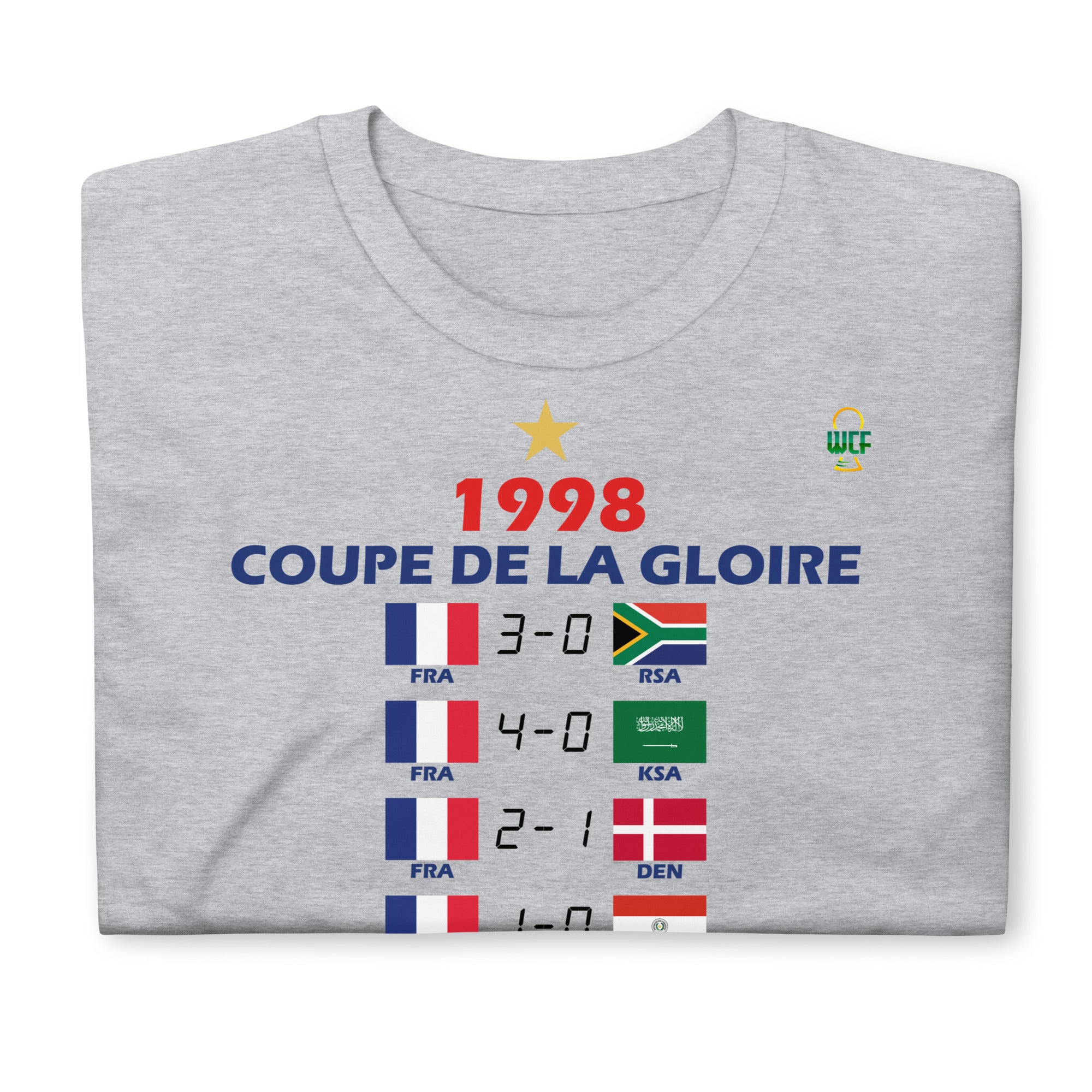 World Cup 1998 Softstyle T-Shirt - Road to the Glory - FRANCE