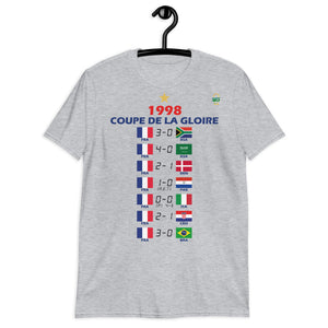 World Cup 1998 Softstyle T-Shirt - Road to the Glory - FRANCE