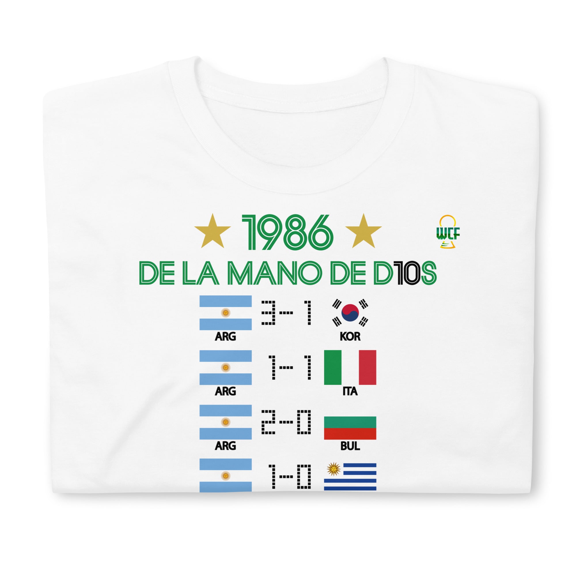 World Cup 1986 Softstyle T-Shirt - Road to the Glory - ARGENTINA