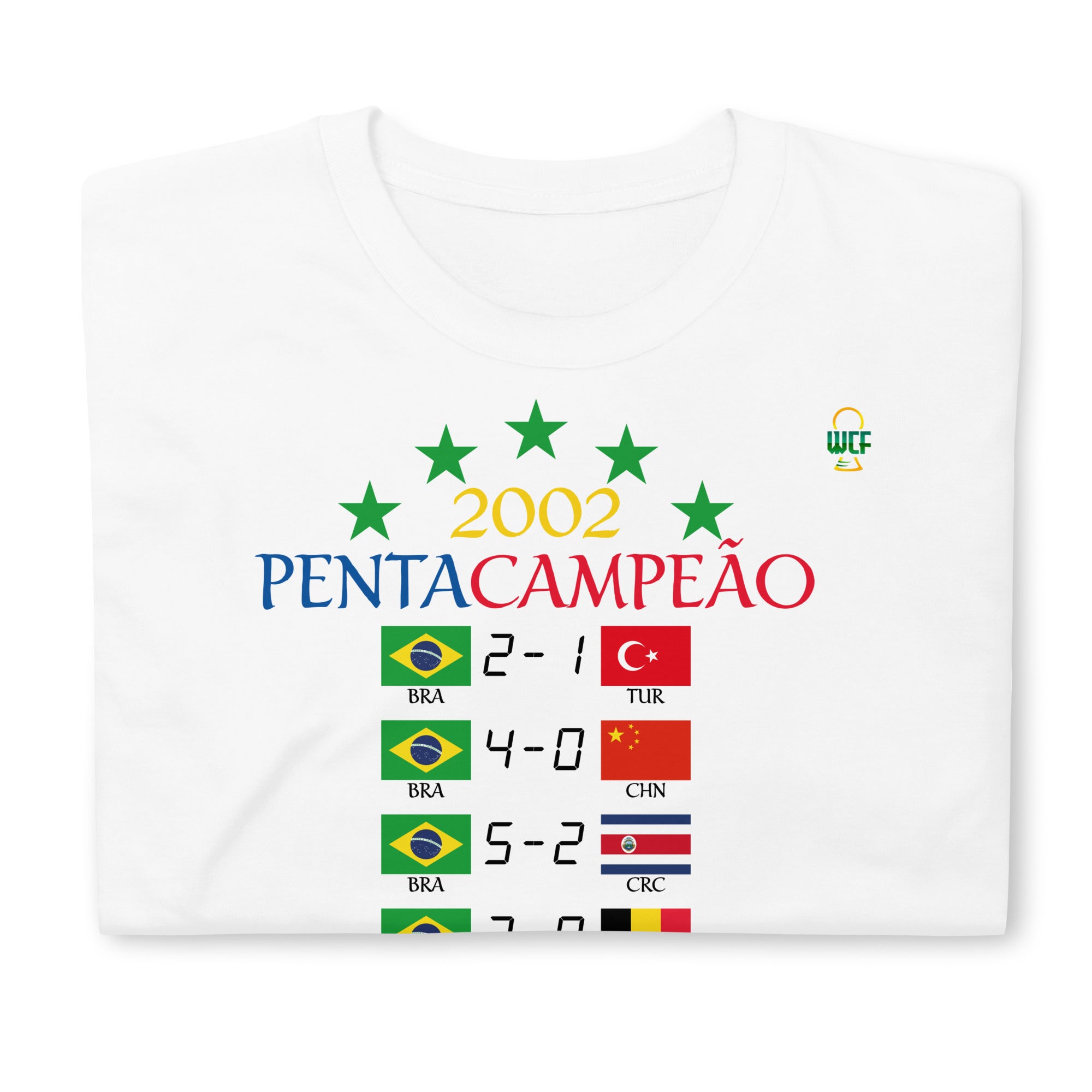 World Cup 2002 Softstyle T-Shirt - Road to the Glory - BRASIL