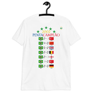 World Cup 2002 Softstyle T-Shirt - Road to the Glory - BRASIL
