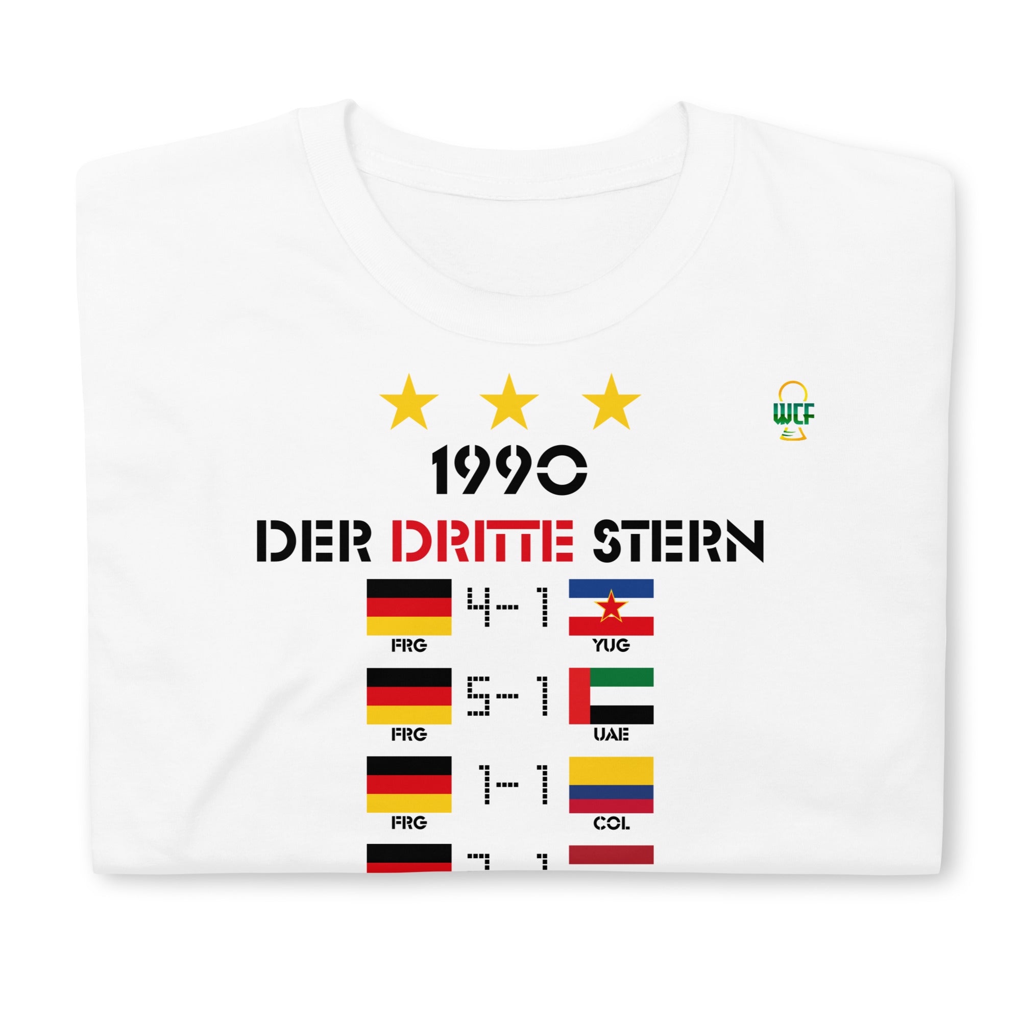 World Cup 1990 Softstyle T-Shirt - Road to the Glory - WEST GERMANY