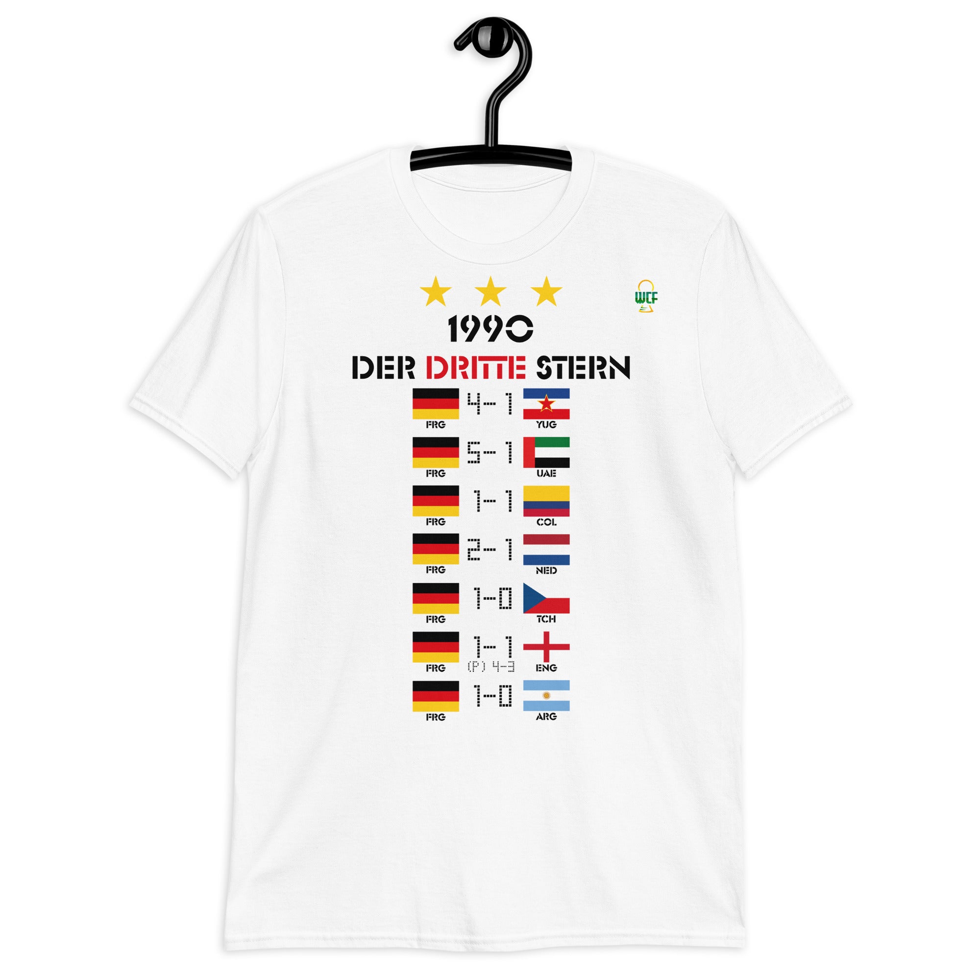 World Cup 1990 Softstyle T-Shirt - Road to the Glory - WEST GERMANY