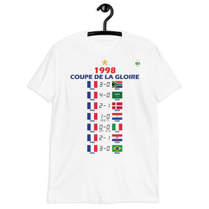 World Cup 1998 Softstyle T-Shirt - Road to the Glory - FRANCE
