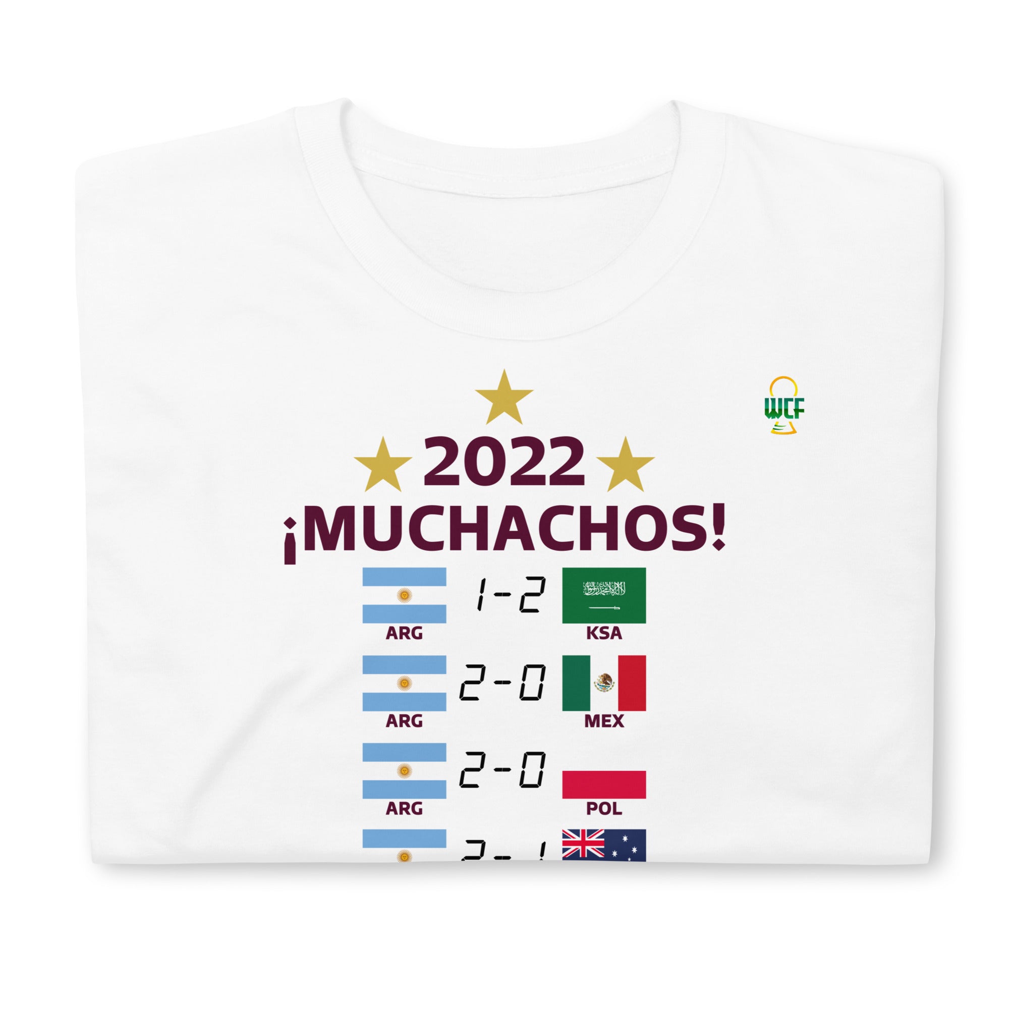 World Cup 2022 Softstyle T-Shirt - Road to the Glory - ARGENTINA
