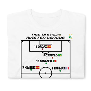 Pro Evolution Soccer Master League Lineup T-Shirt - PES United