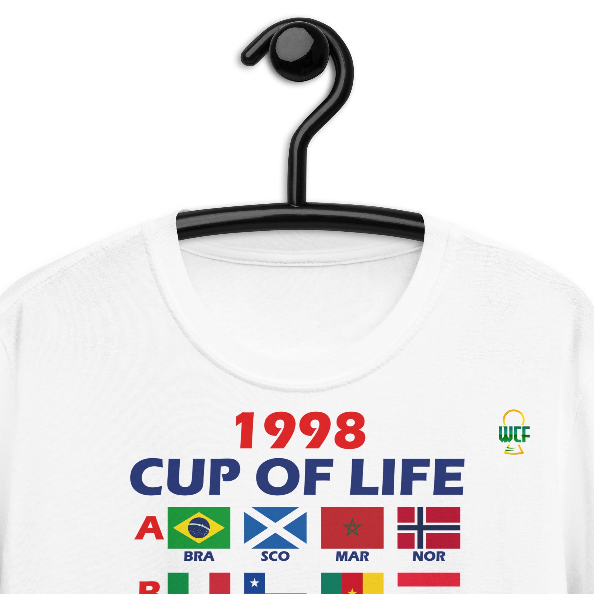 FIFA World Cup France 1998 Softstyle T-Shirt - CUP OF LIVE