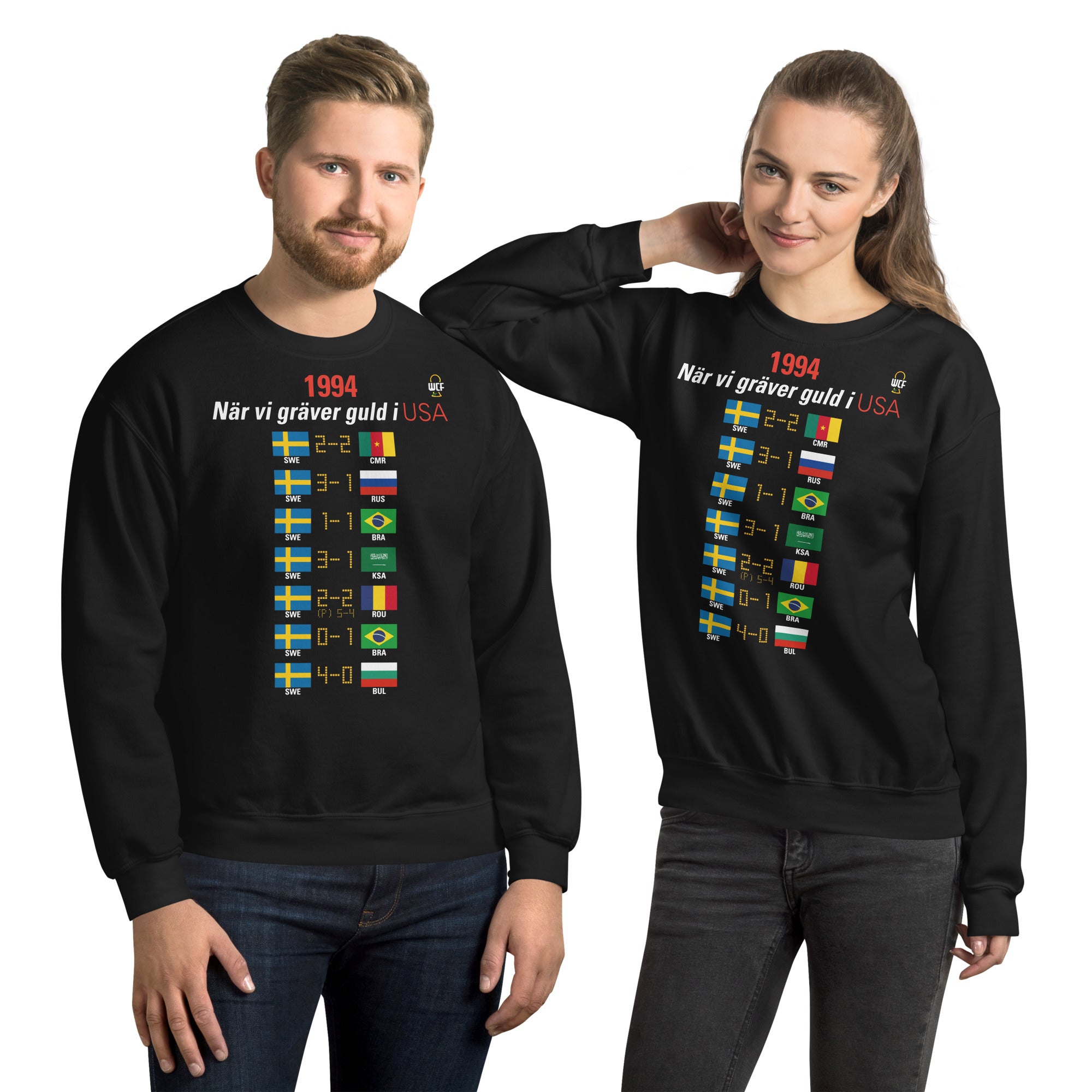 World Cup 1994 Sweatshirt - Road to the Glory - SWEDEN