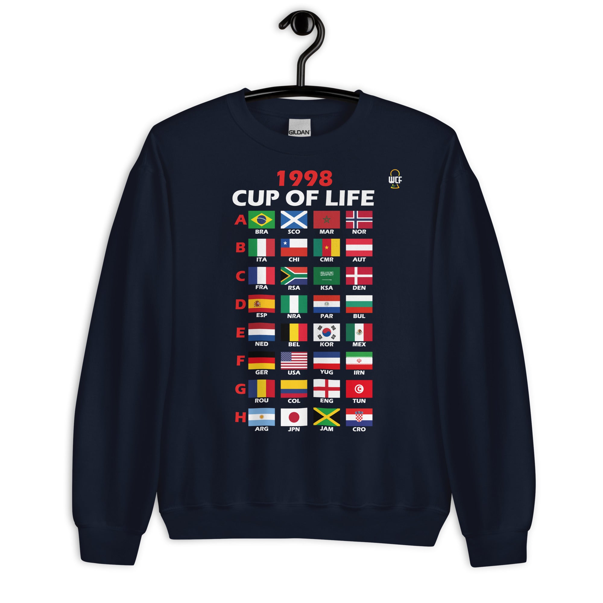 FIFA World Cup France 1998 Sweatshirt - Cup of Live