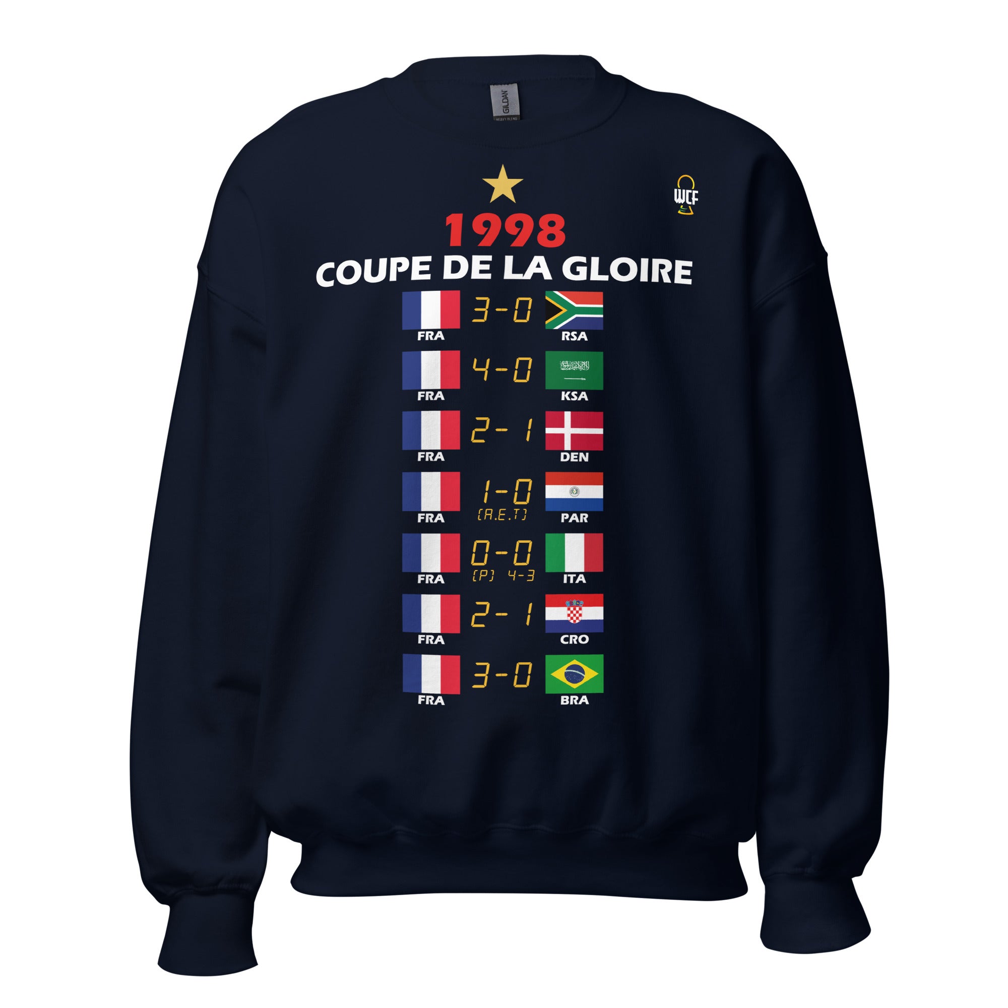 World Cup 1998 Sweatshirt - Road to the Glory - FRANCE