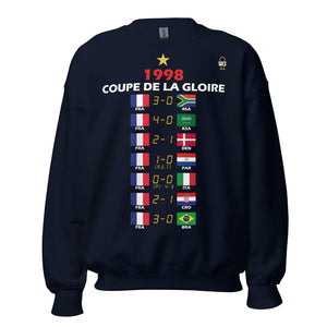 World Cup 1998 Sweatshirt - Road to the Glory - FRANCE