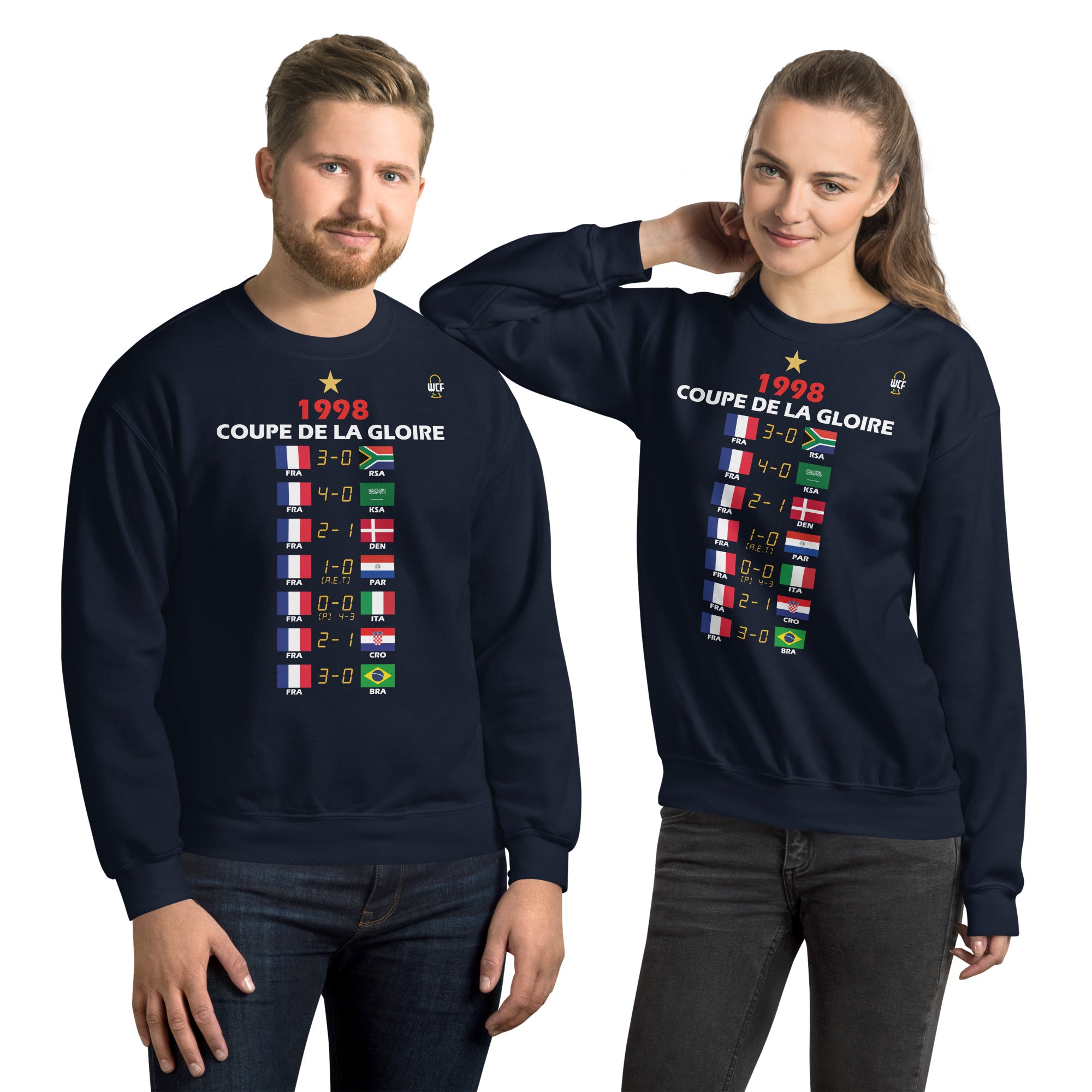 World Cup 1998 Sweatshirt - Road to the Glory - FRANCE