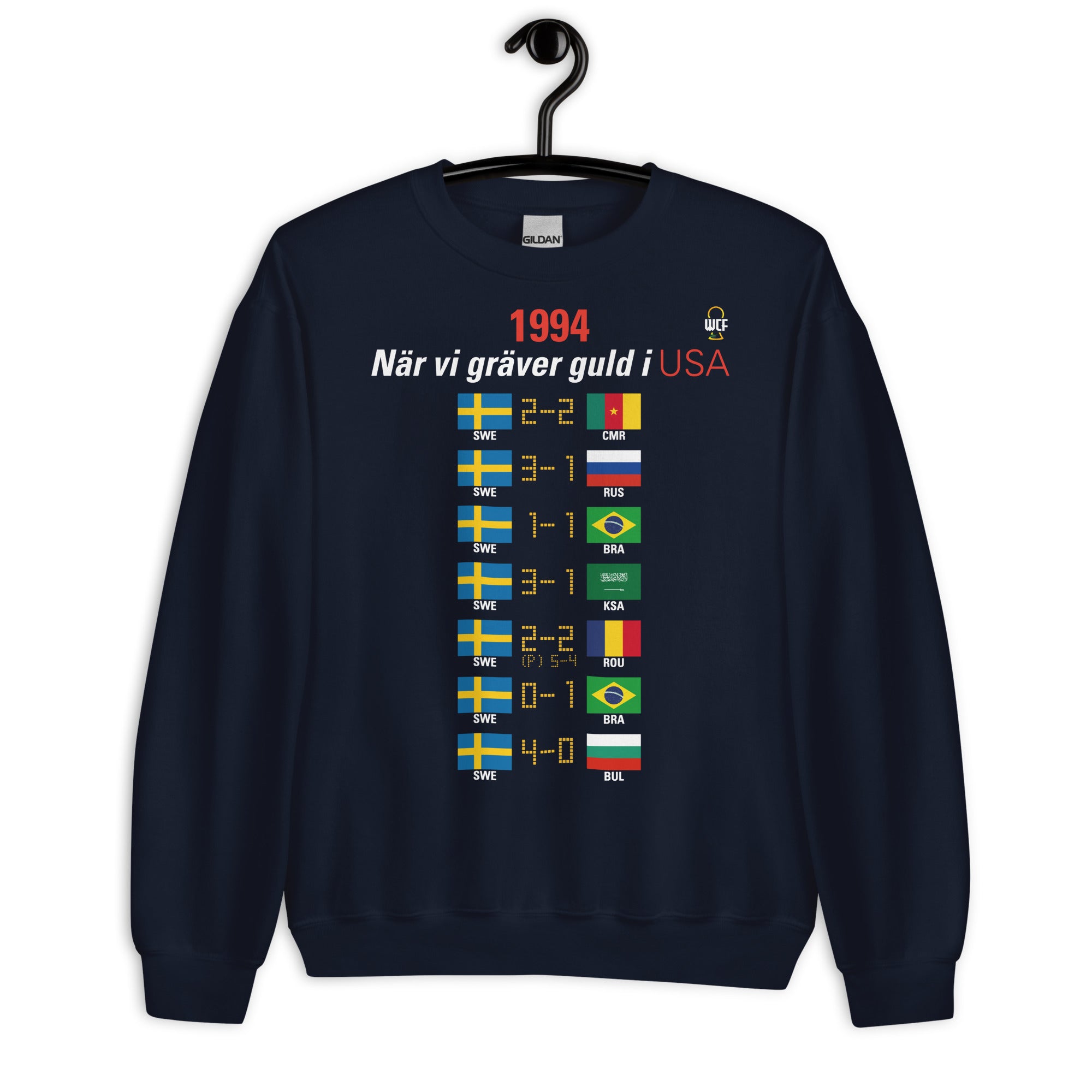 World Cup 1994 Sweatshirt - Road to the Glory - SWEDEN