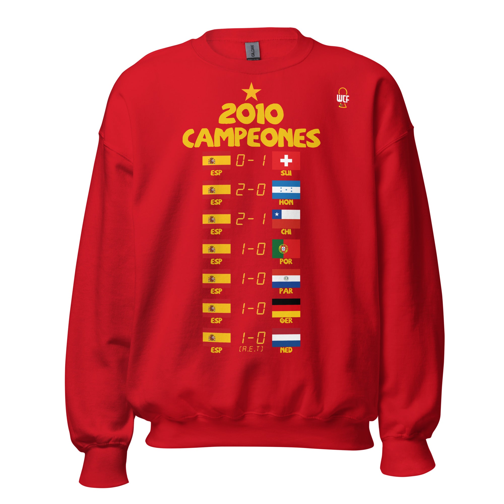 World Cup 2010 Sweatshirt - Road to the Glory - SPAIN