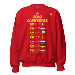 World Cup 2010 Sweatshirt - Road to the Glory - SPAIN